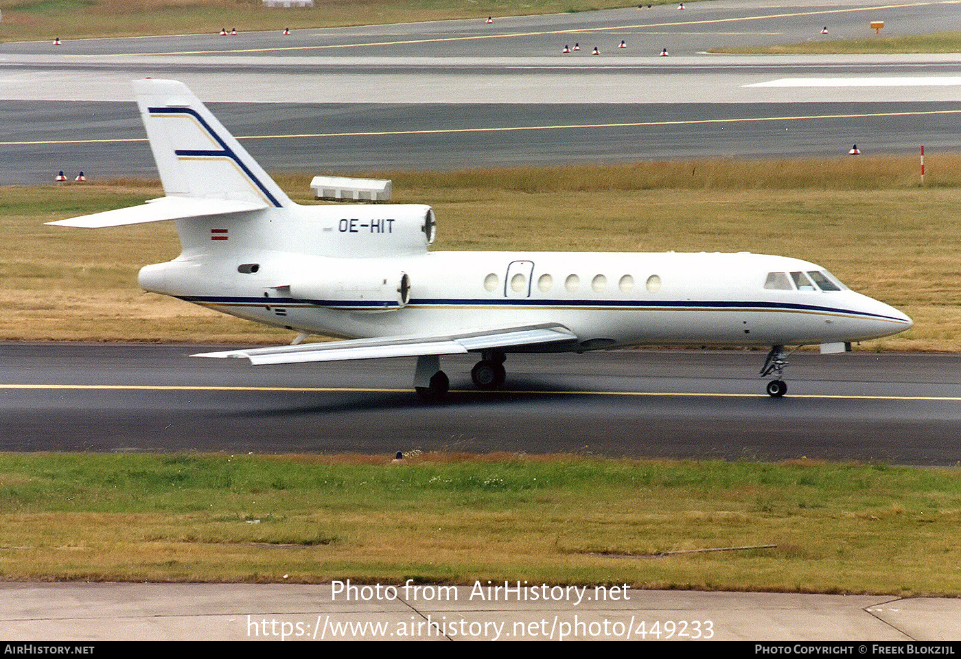 Aircraft Photo of OE-HIT | Dassault Falcon 50 | AirHistory.net #449233