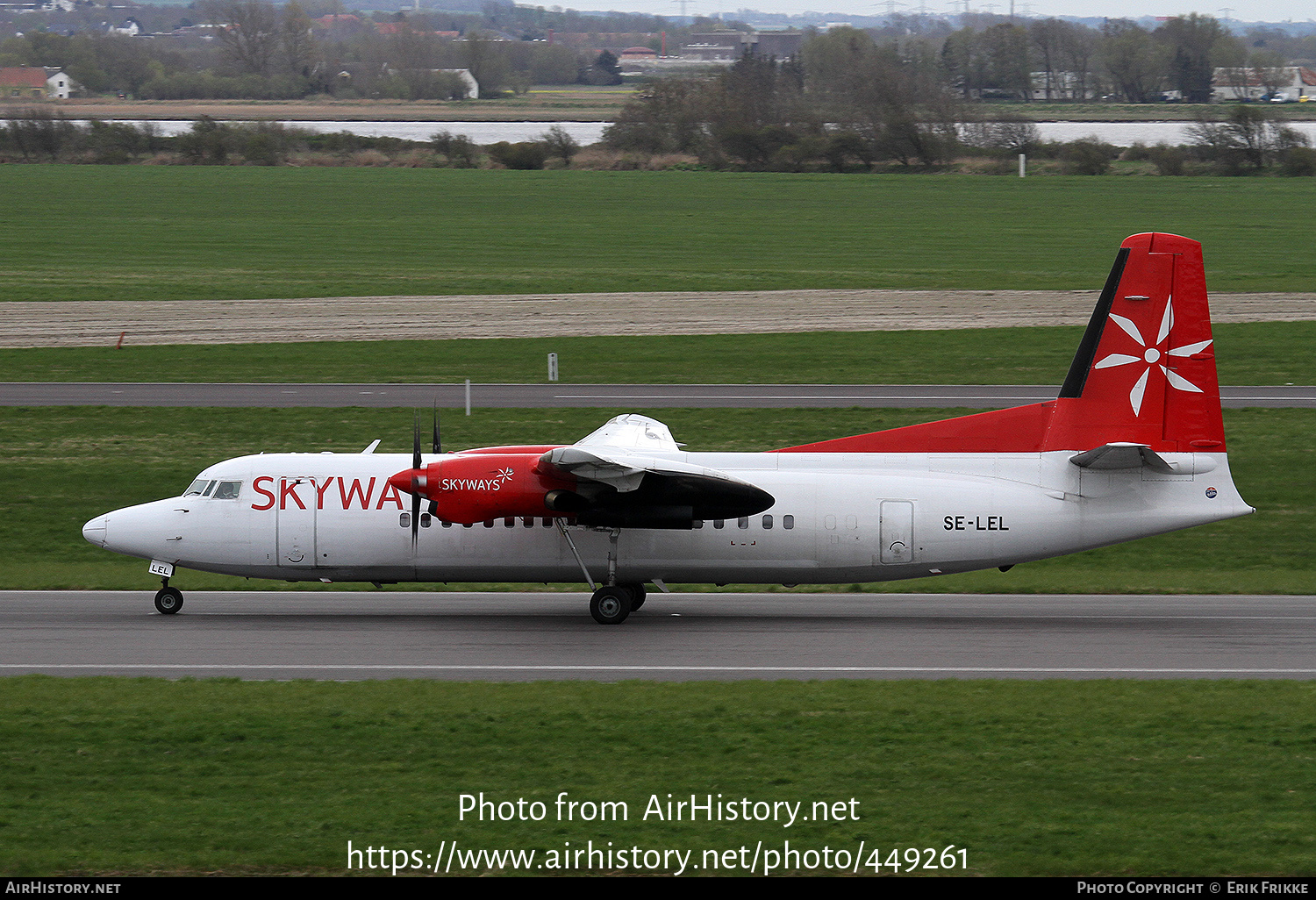 Aircraft Photo of SE-LEL | Fokker 50 | Skyways | AirHistory.net #449261