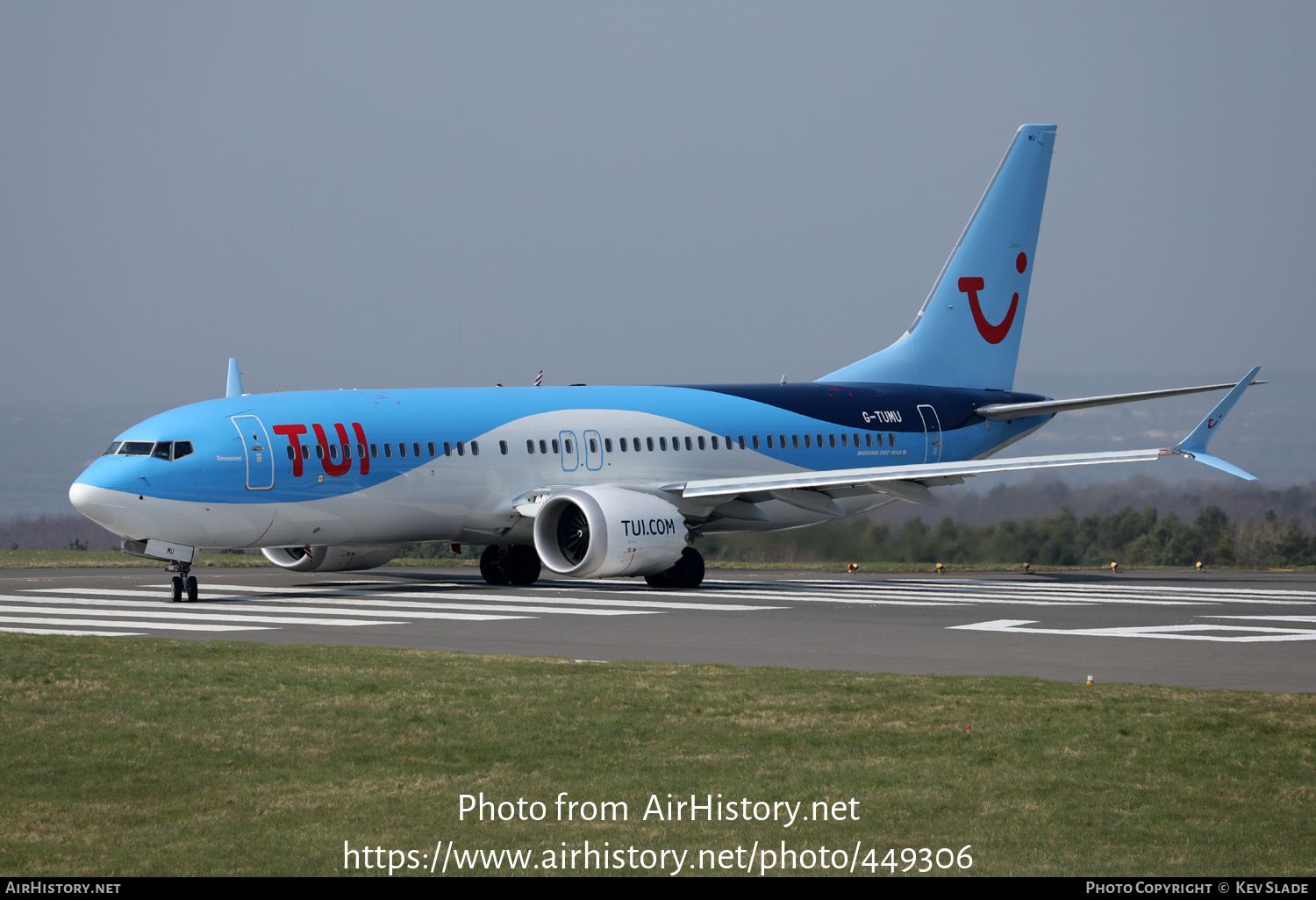 Aircraft Photo of G-TUMU | Boeing 737-8 Max 8 | TUI | AirHistory.net #449306