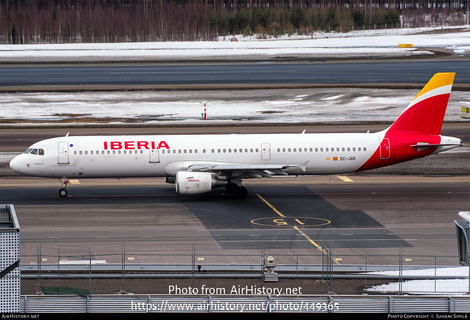 Aircraft Photo of EC-JGS | Airbus A321-213 | Iberia | AirHistory.net #449365