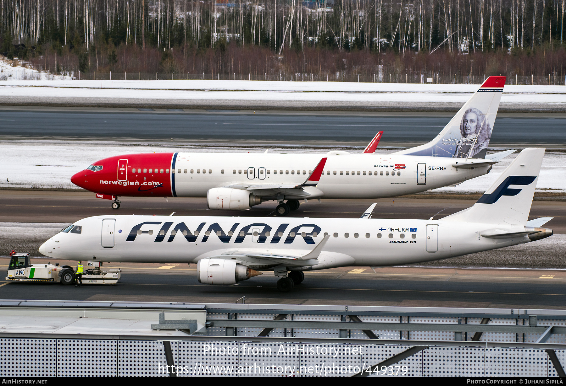 Aircraft Photo of OH-LKM | Embraer 190LR (ERJ-190-100LR) | Finnair | AirHistory.net #449379