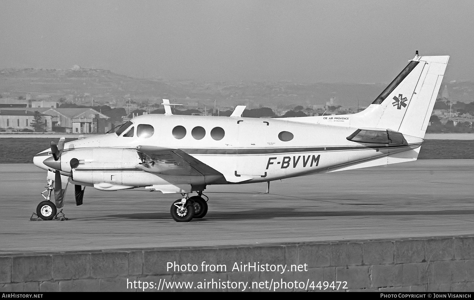 Aircraft Photo of F-BVVM | Beech 65-90 King Air | Air Provence | AirHistory.net #449472