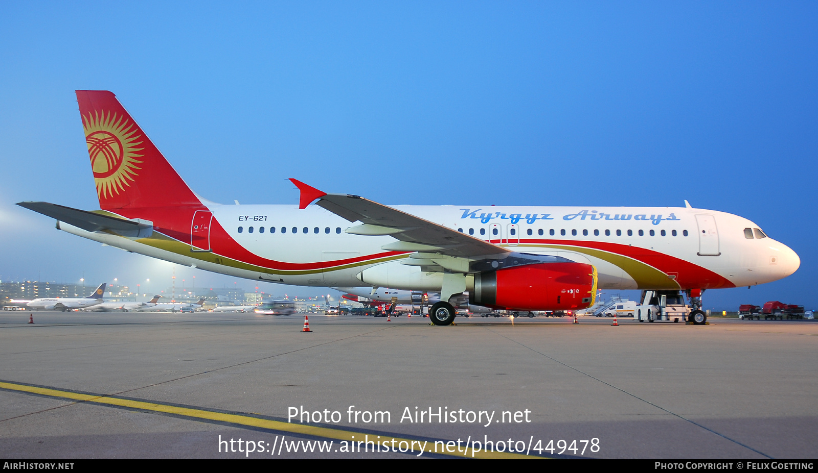 Aircraft Photo of EY-621 | Airbus A320-231 | Kyrgyz Airways | AirHistory.net #449478