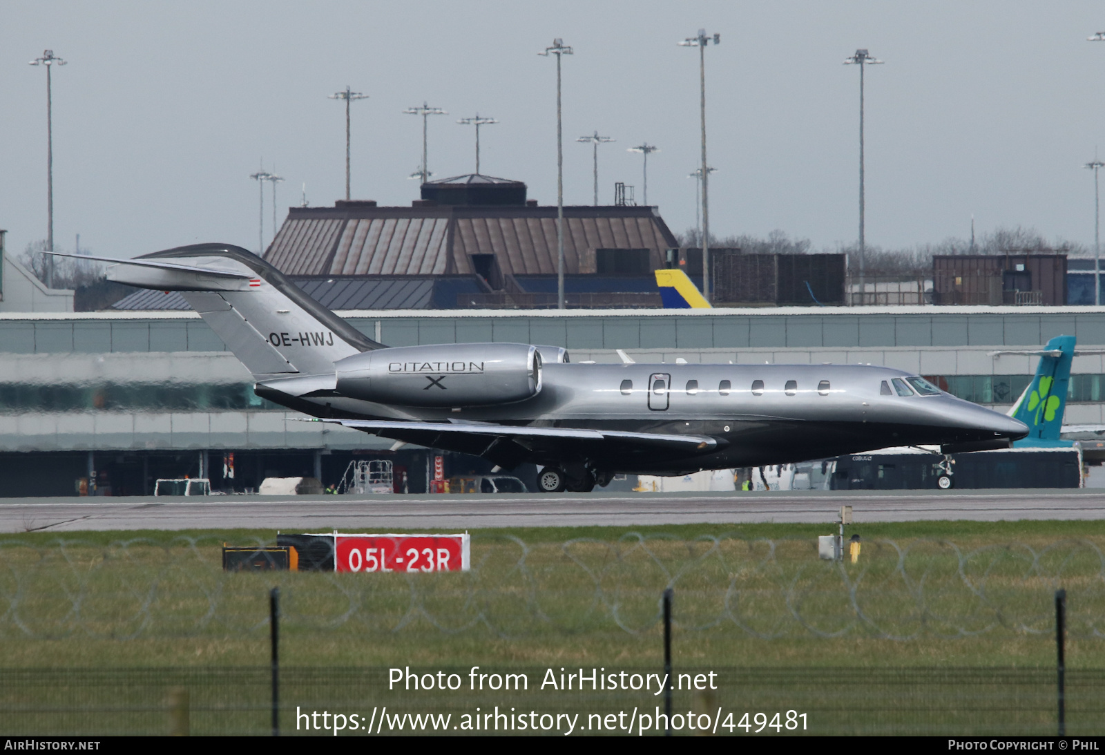 Aircraft Photo of OE-HWJ | Cessna 750 Citation X | AirHistory.net #449481