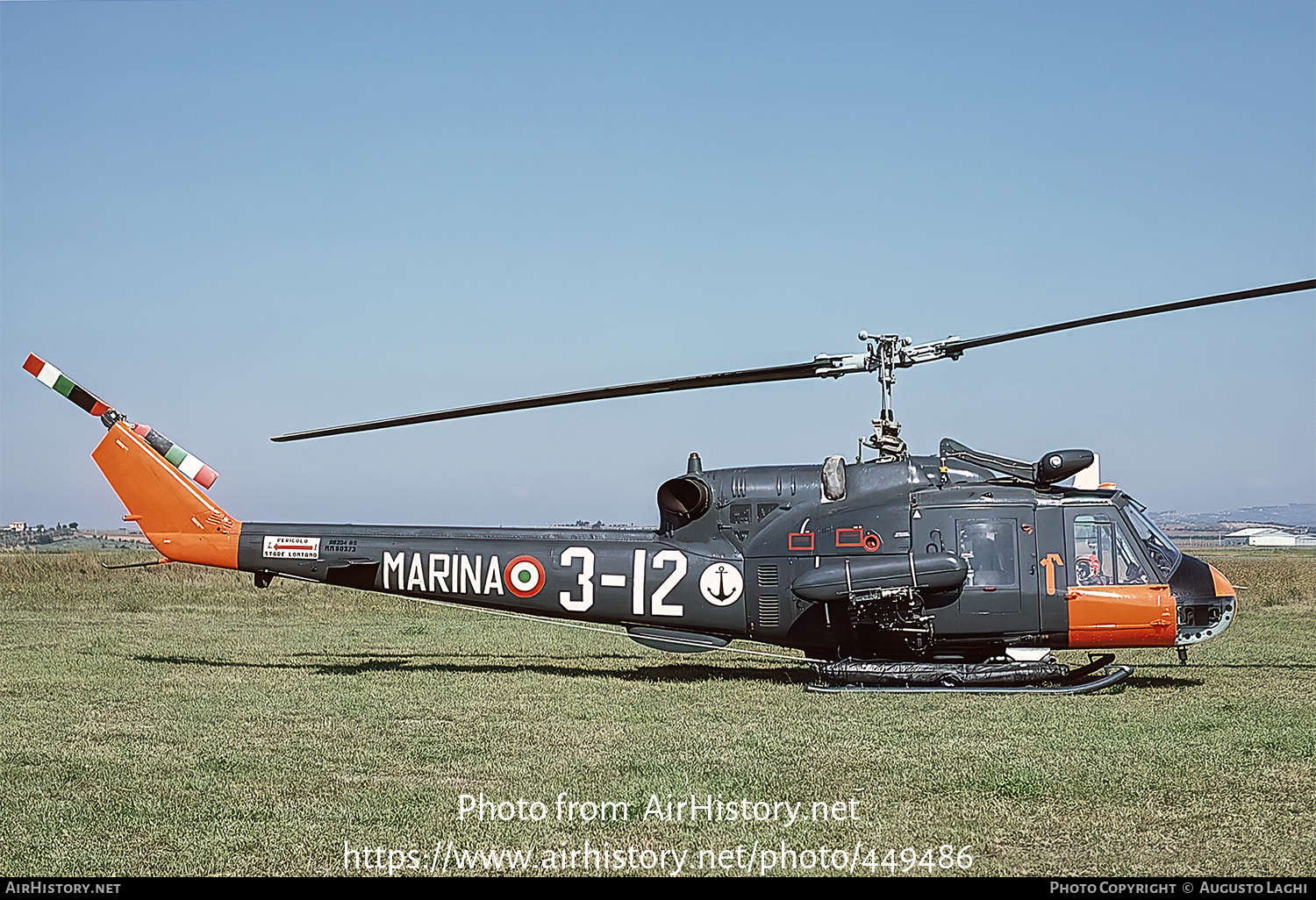 Aircraft Photo of MM80373 | Agusta AB-204AS | Italy - Navy | AirHistory.net #449486