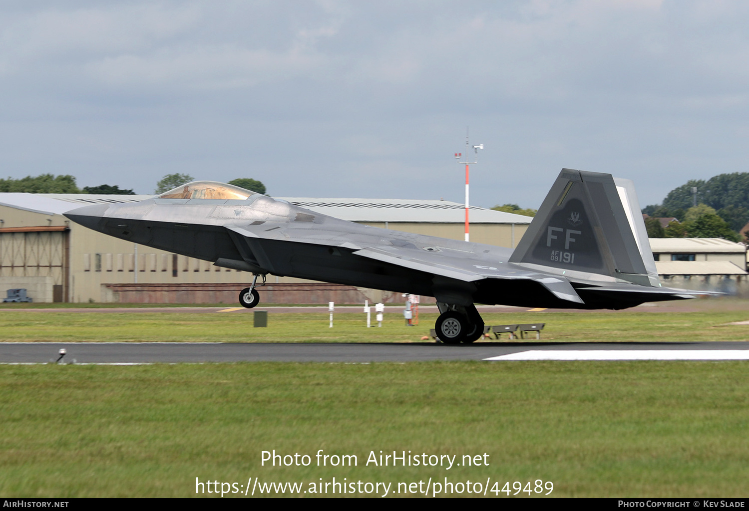 Aircraft Photo of 09-4191 | Lockheed Martin F-22A Raptor | USA - Air Force | AirHistory.net #449489