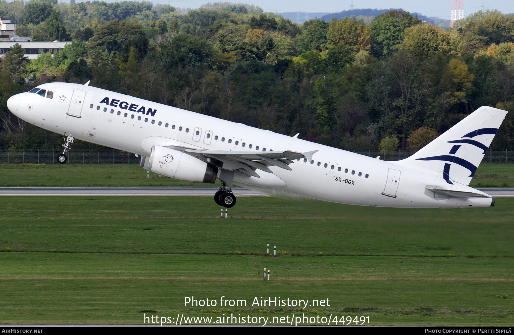 Aircraft Photo of SX-DGX | Airbus A320-232 | Aegean Airlines | AirHistory.net #449491