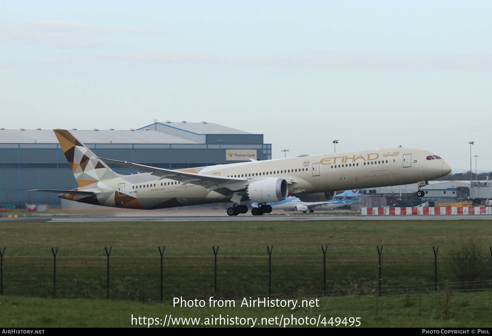 Aircraft Photo of A6-BMD | Boeing 787-10 Dreamliner | Etihad Airways | AirHistory.net #449495