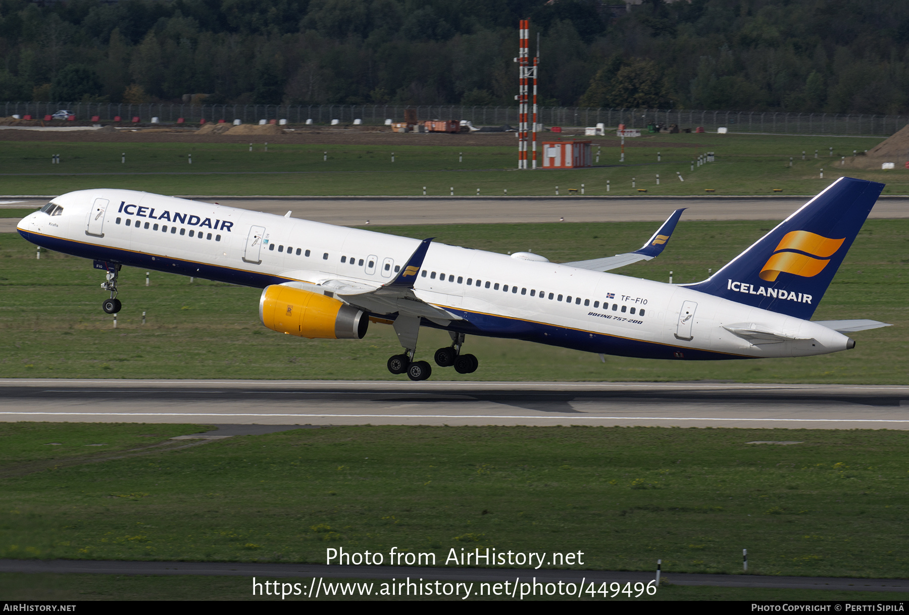 Aircraft Photo of TF-FIO | Boeing 757-208 | Icelandair | AirHistory.net #449496