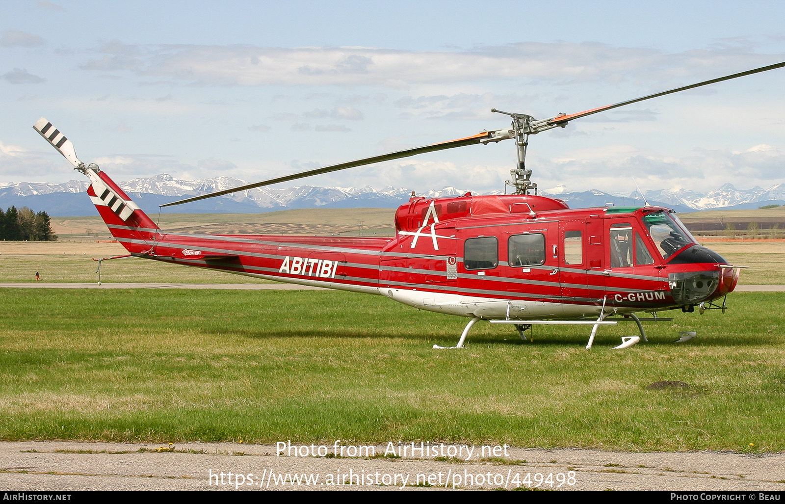 Aircraft Photo of C-GHUM | Bell 205A-1 | Abitibi Helicopters | AirHistory.net #449498