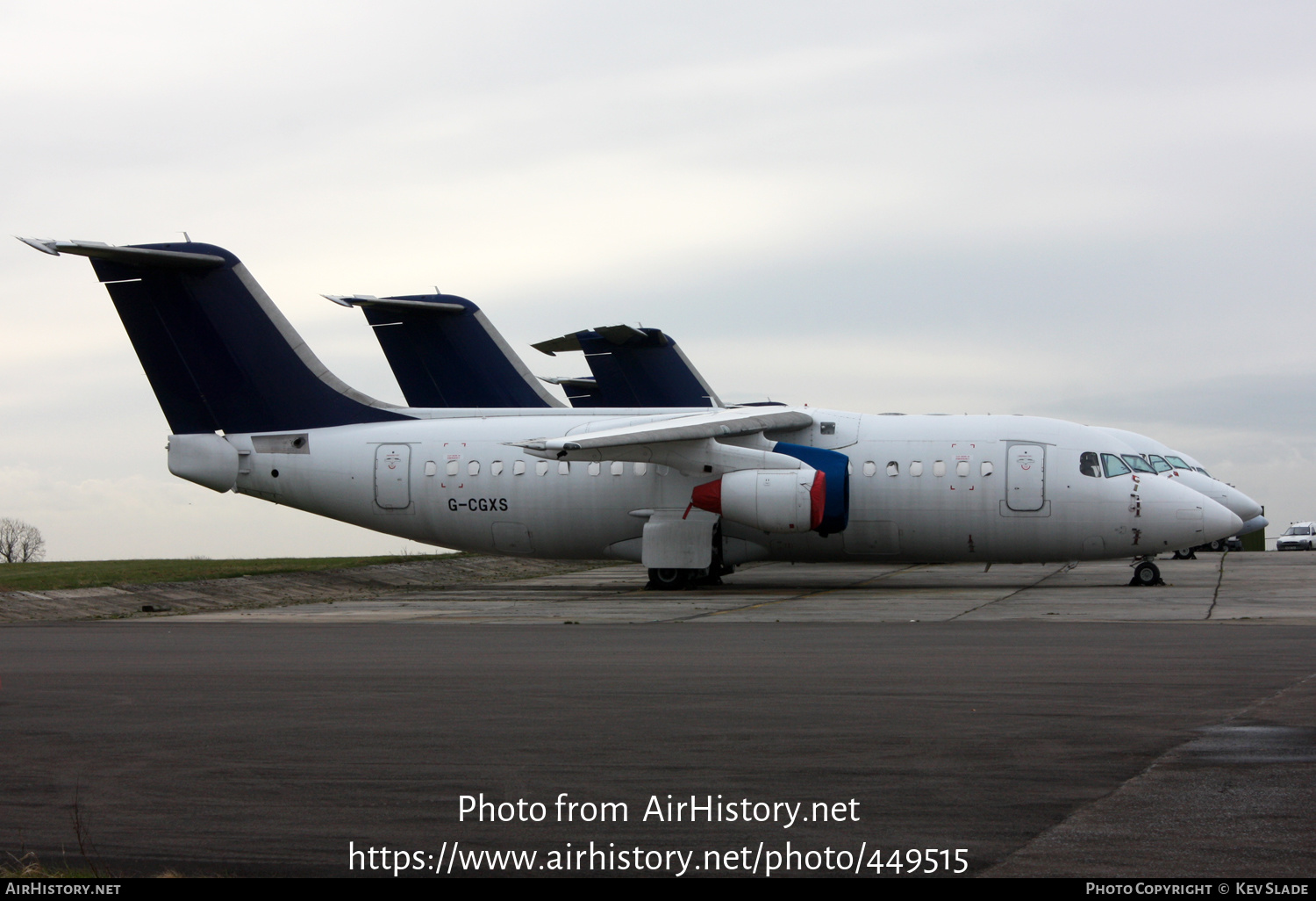 Aircraft Photo of G-CGXS | British Aerospace Avro 146-RJ85 | AirHistory.net #449515