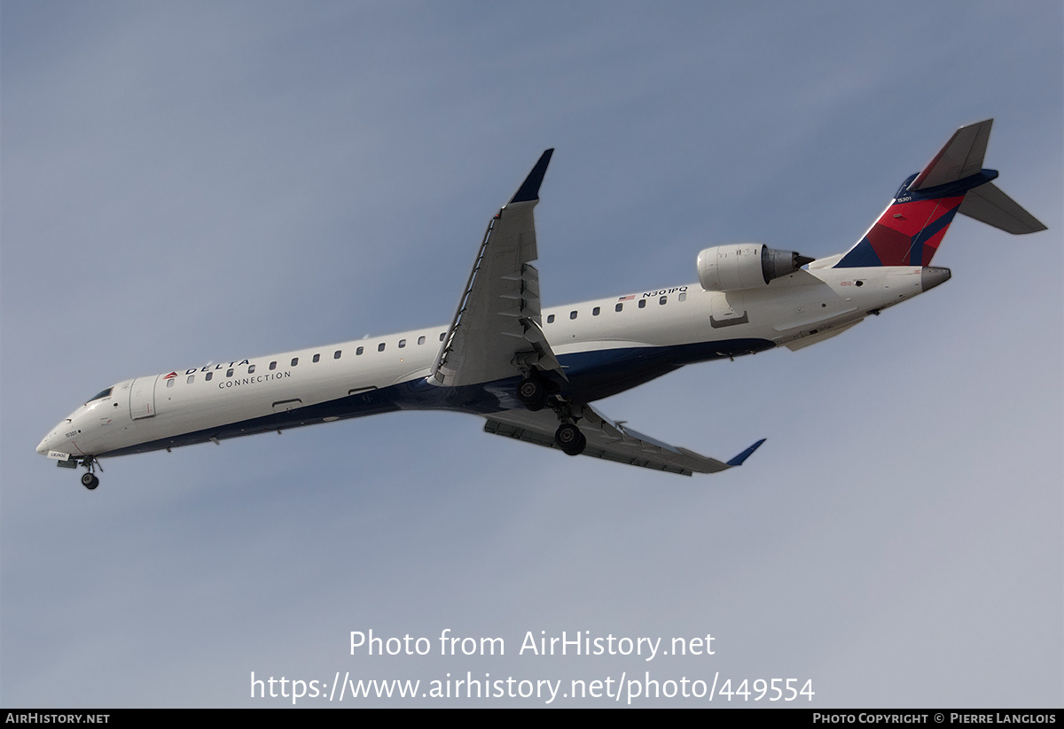 Aircraft Photo of N301PQ | Bombardier CRJ-900LR (CL-600-2D24) | Delta Connection | AirHistory.net #449554