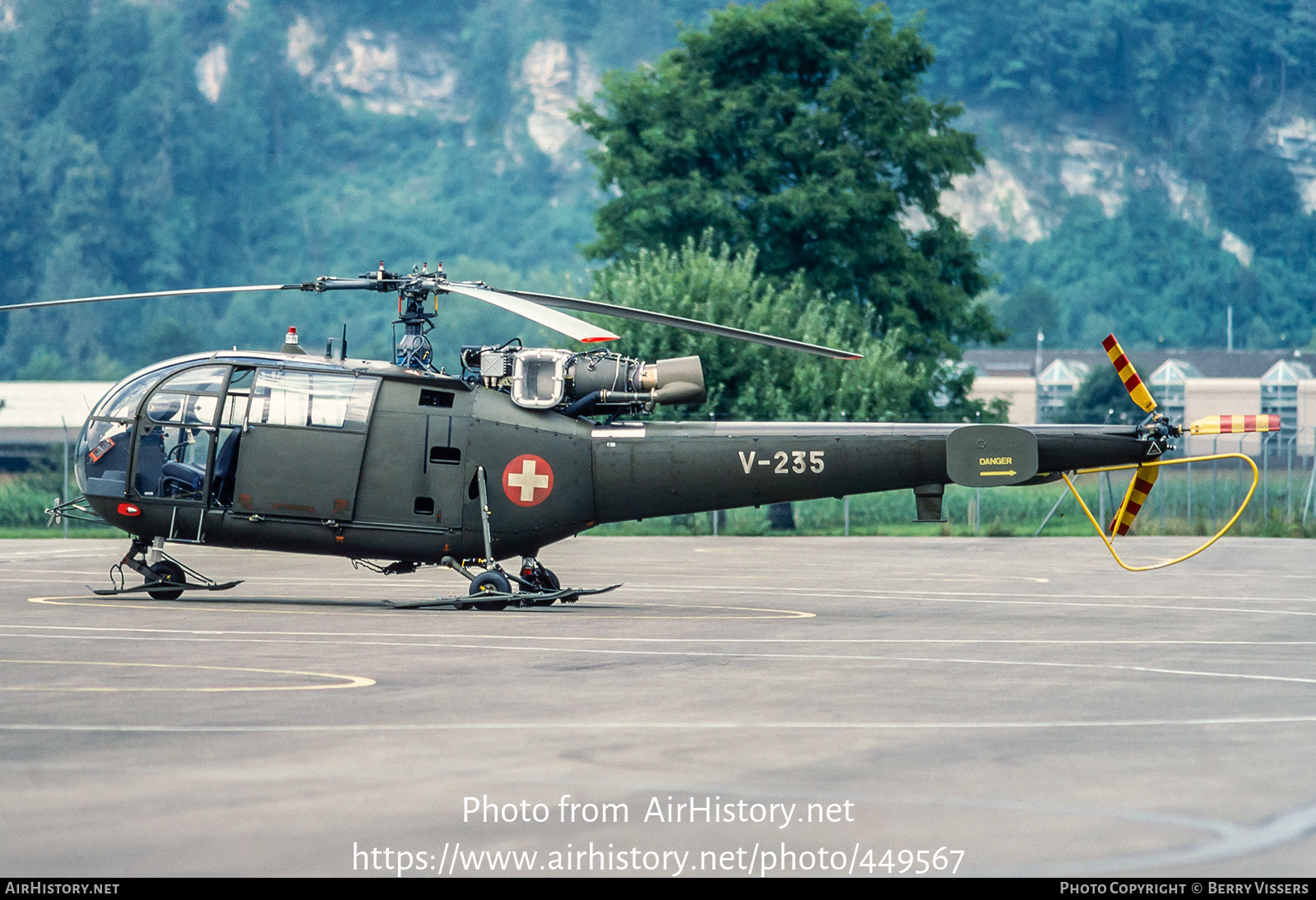 Aircraft Photo of V-235 | Aerospatiale SA-316B Alouette III | Switzerland - Air Force | AirHistory.net #449567