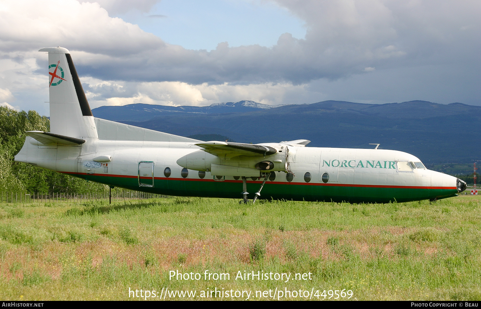 Aircraft Photo of C-GCRA | Fairchild F-27J | Norcanair - North Canada Air | AirHistory.net #449569