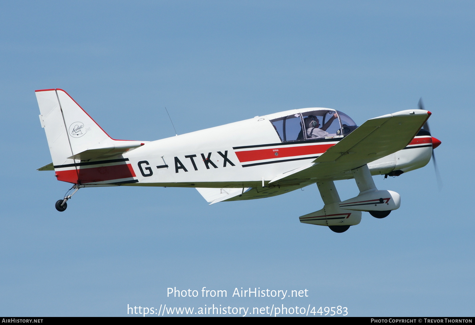 Aircraft Photo of G-ATKX | SAN Jodel D-140C Mousquetaire III | AirHistory.net #449583