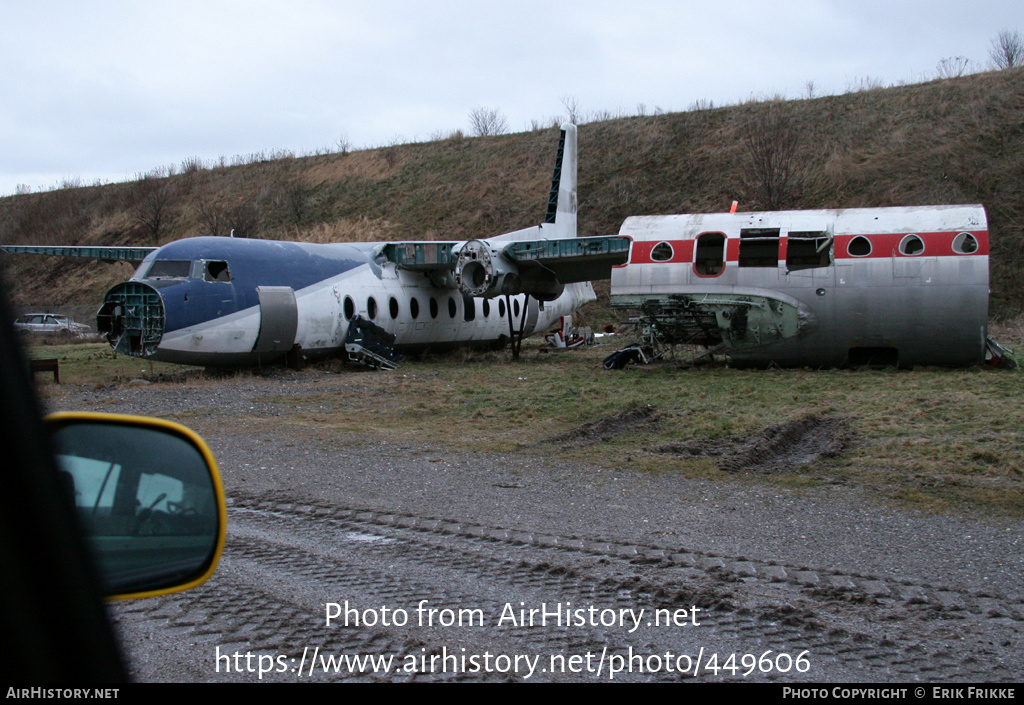 Aircraft Photo of OY-BVH | Fokker F27-200 Friendship | AirHistory.net #449606