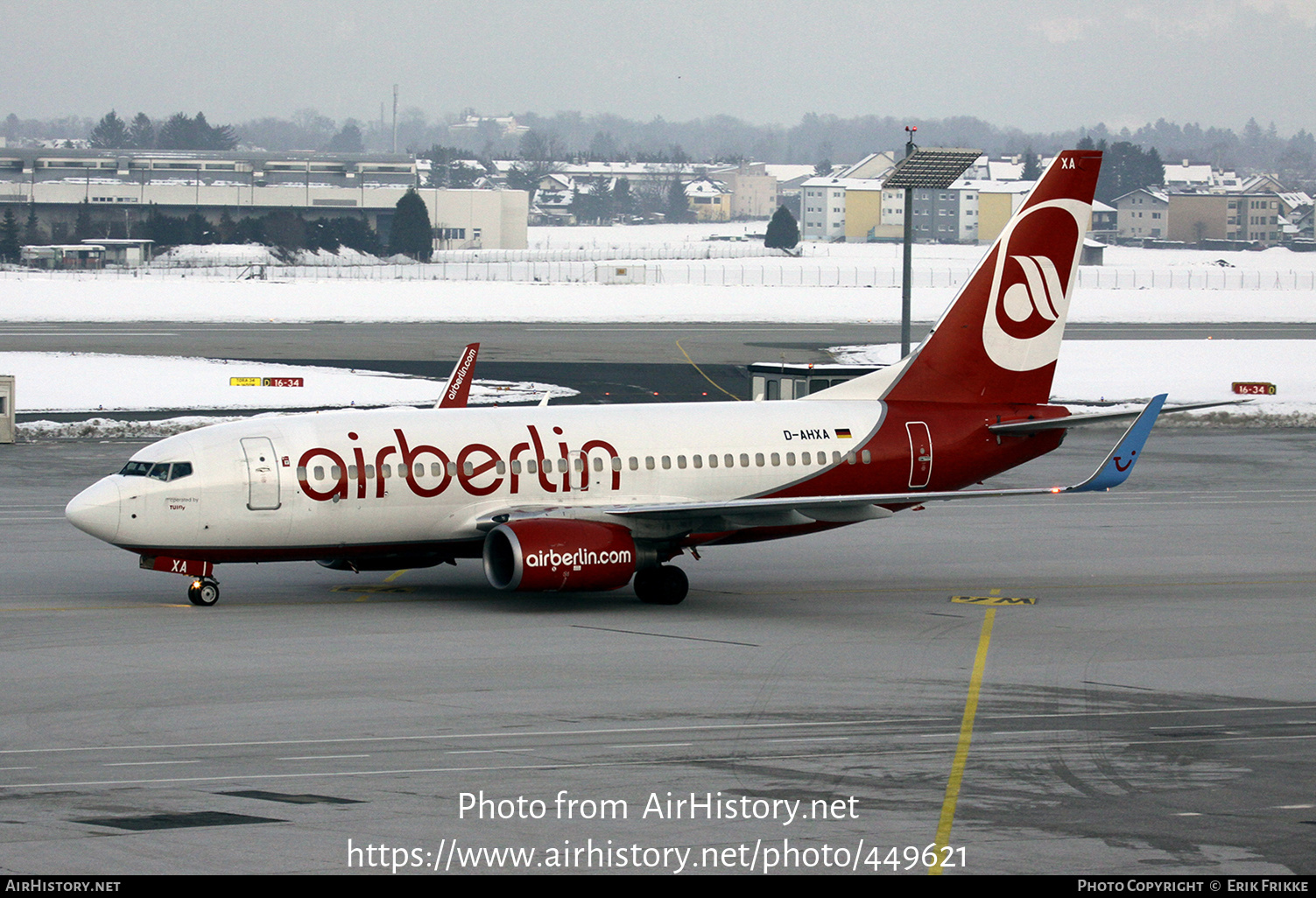 Aircraft Photo of D-AHXA | Boeing 737-7K5 | Air Berlin | AirHistory.net #449621