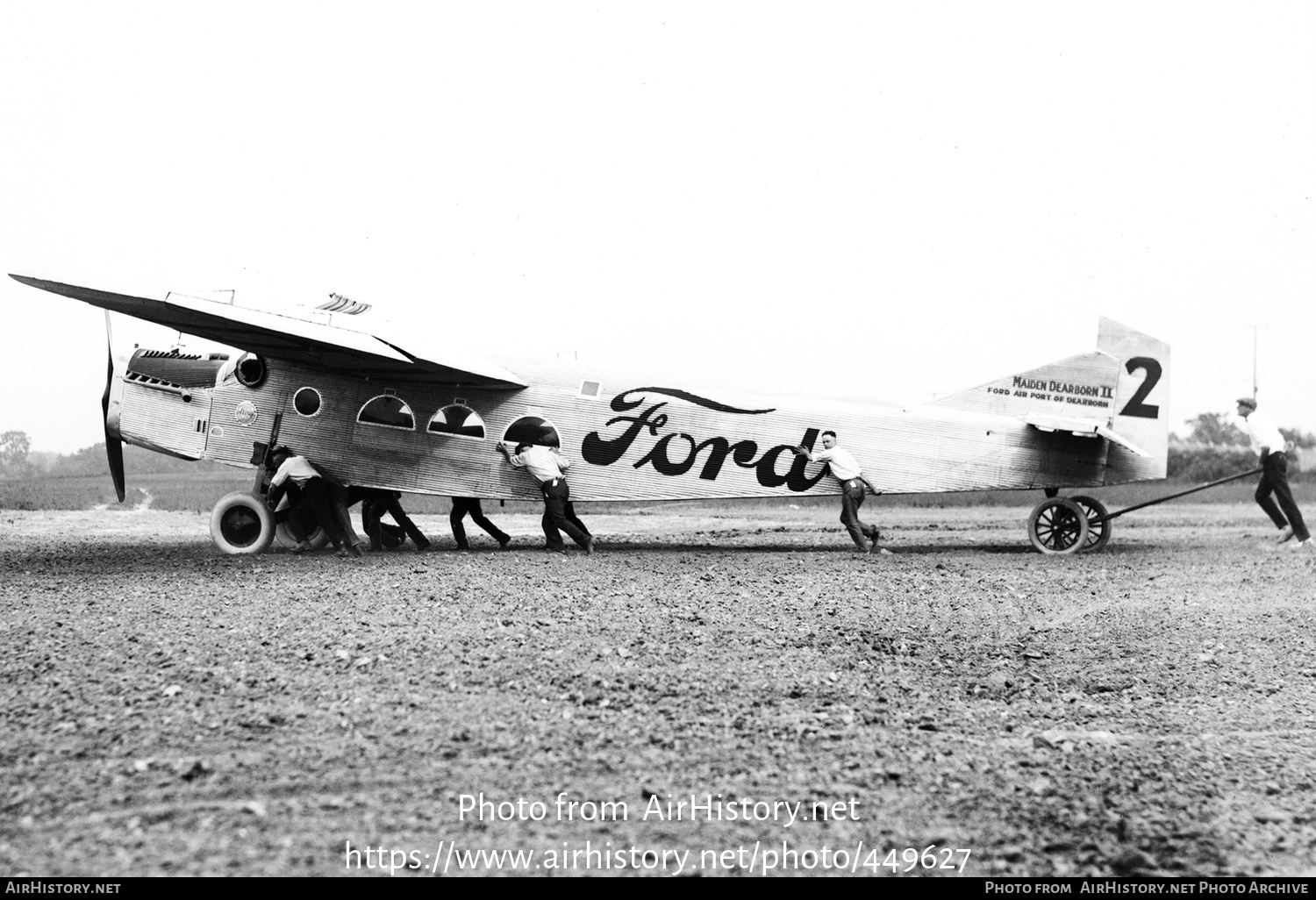 Aircraft Photo of 2 | Stout 2-AT | Ford Air Transport Service ...