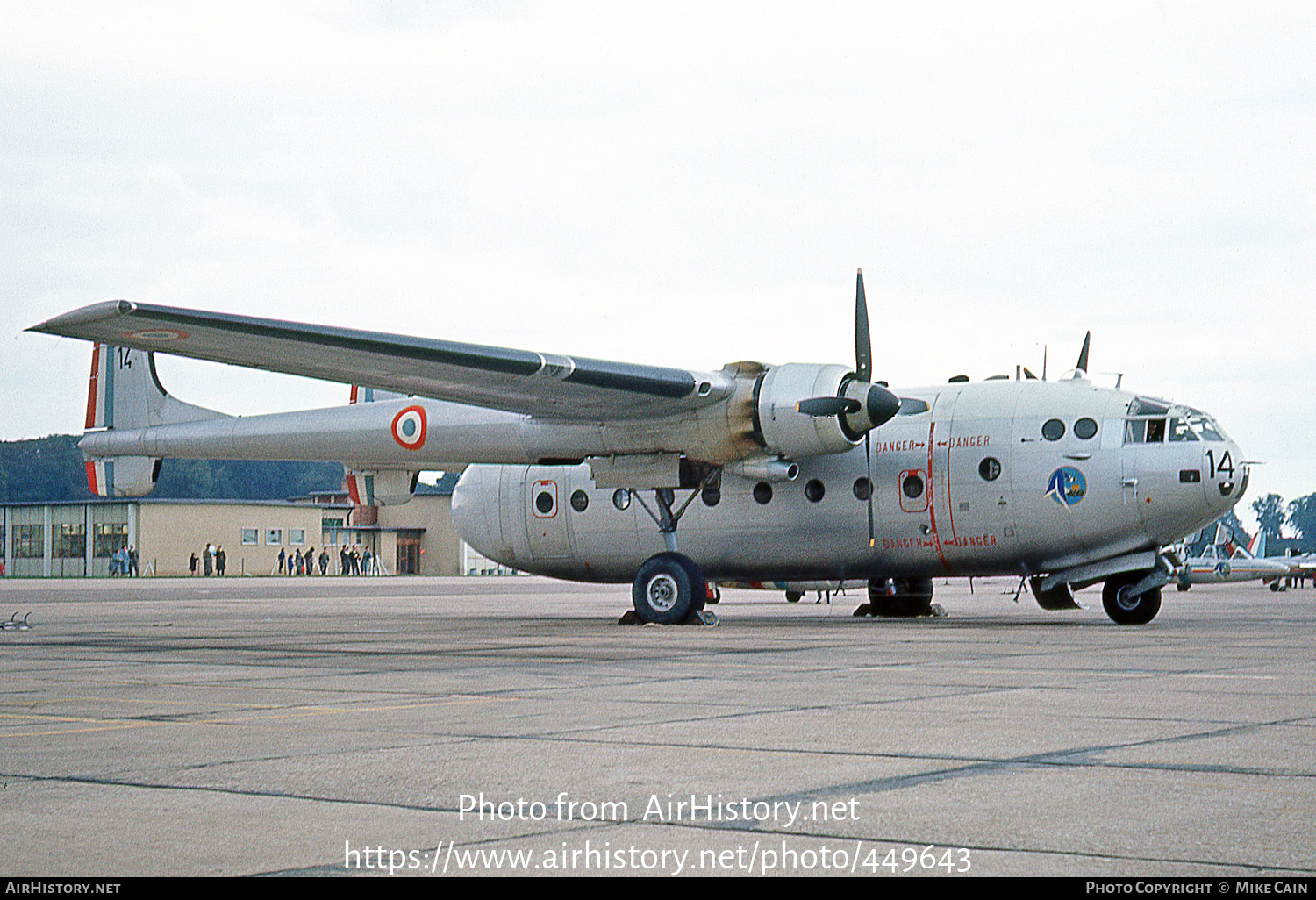 Aircraft Photo of 14 | Nord 2501F Noratlas | France - Air Force | AirHistory.net #449643