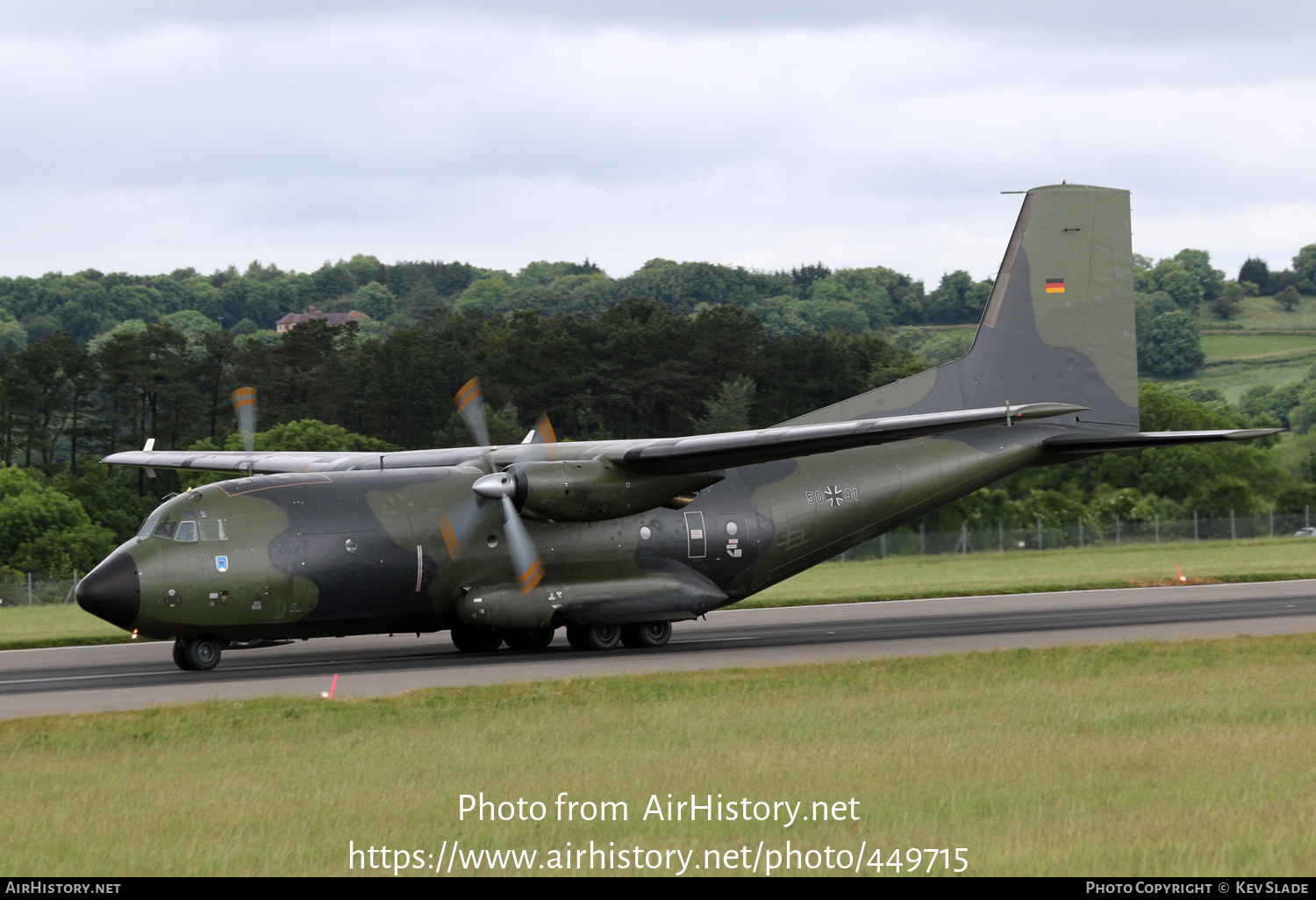 Aircraft Photo of 5081 | Transall C-160D | Germany - Air Force | AirHistory.net #449715