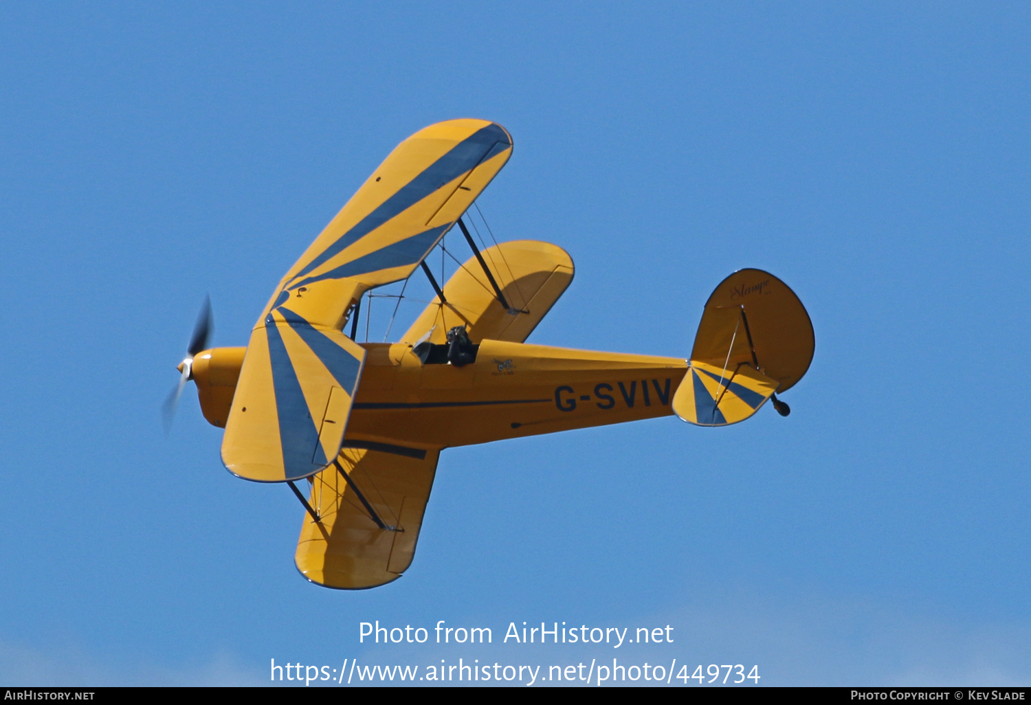 Aircraft Photo of G-SVIV | Stampe-Vertongen SV-4C | AirHistory.net #449734