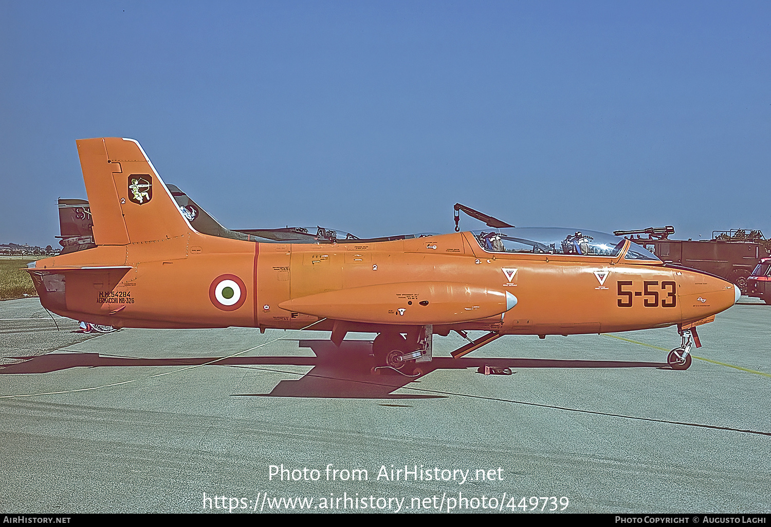 Aircraft Photo of MM54284 | Aermacchi MB-326 | Italy - Air Force | AirHistory.net #449739