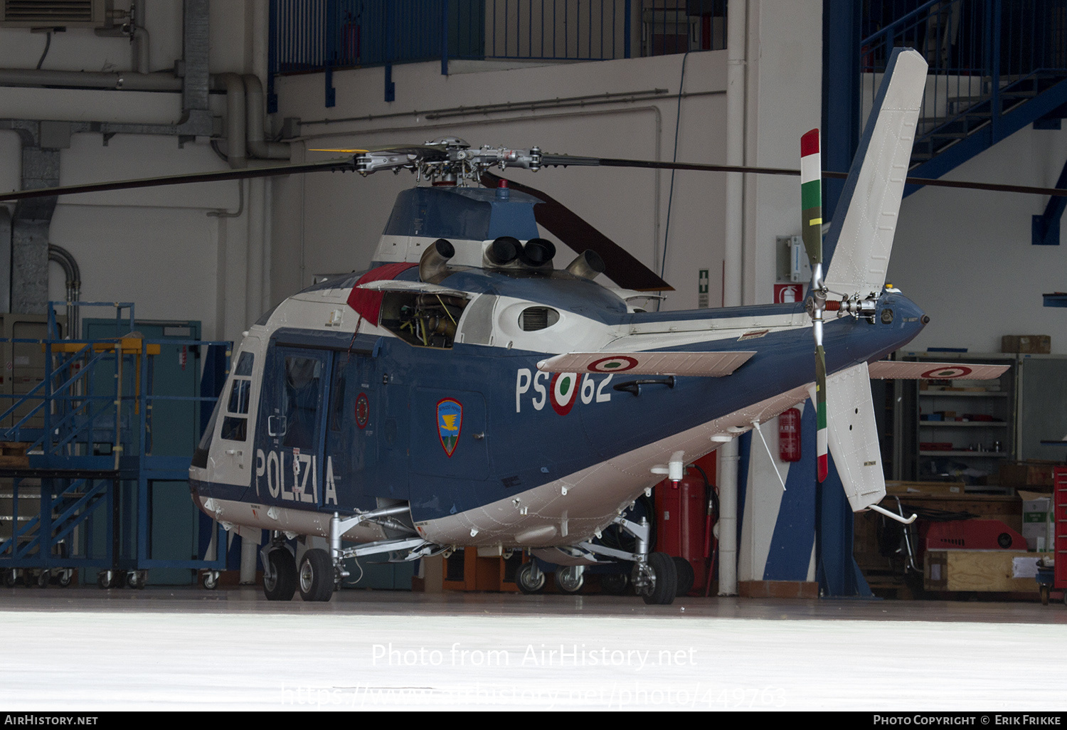 Aircraft Photo of MM81644 | Agusta A109A-II | Italy - Polizia | AirHistory.net #449763