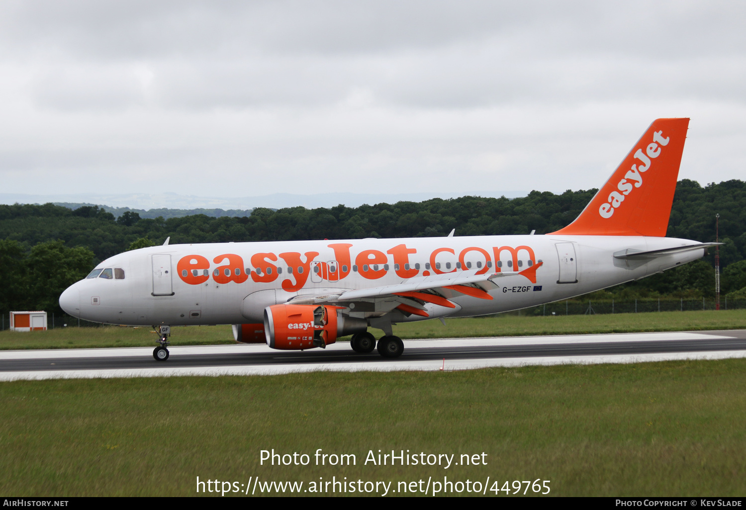 Aircraft Photo of G-EZGF | Airbus A319-111 | EasyJet | AirHistory.net #449765