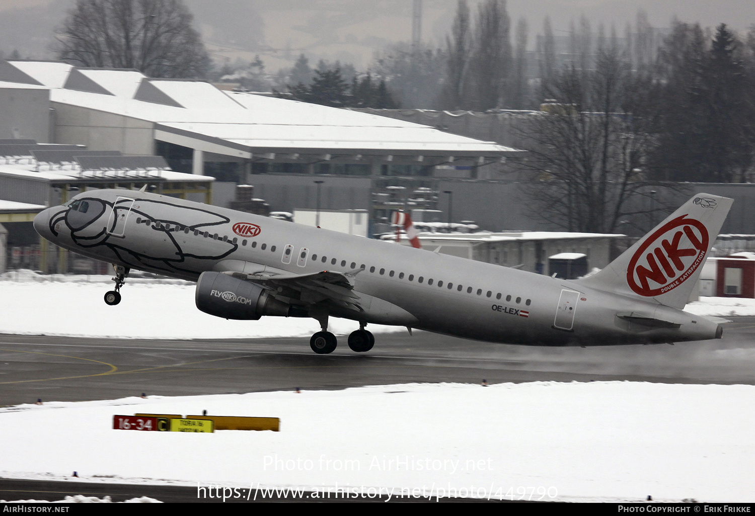 Aircraft Photo of OE-LEX | Airbus A320-214 | Niki | AirHistory.net #449790