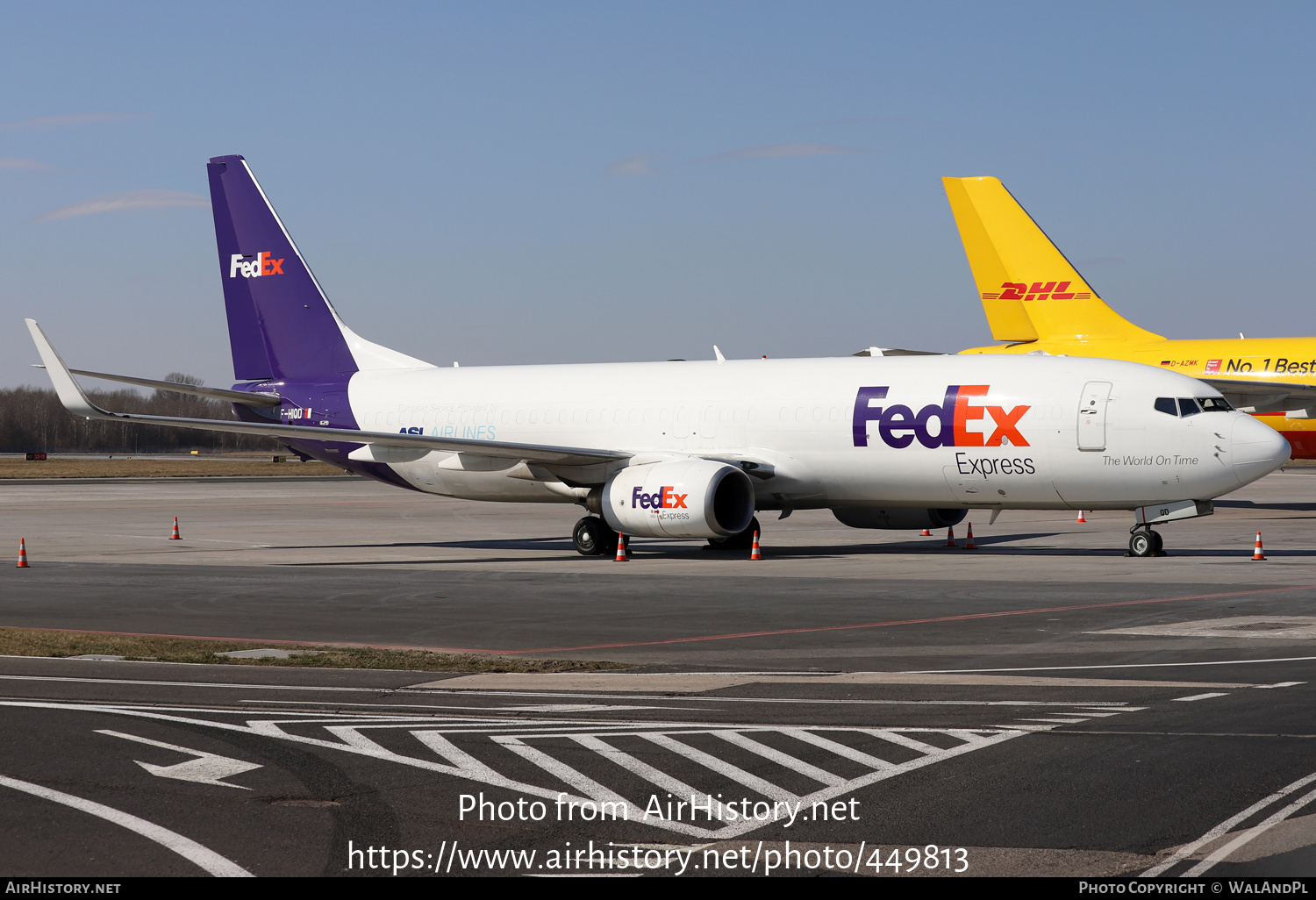 Aircraft Photo of F-HIQD | Boeing 737-8AS(BCF) | FedEx Express - Federal Express | AirHistory.net #449813