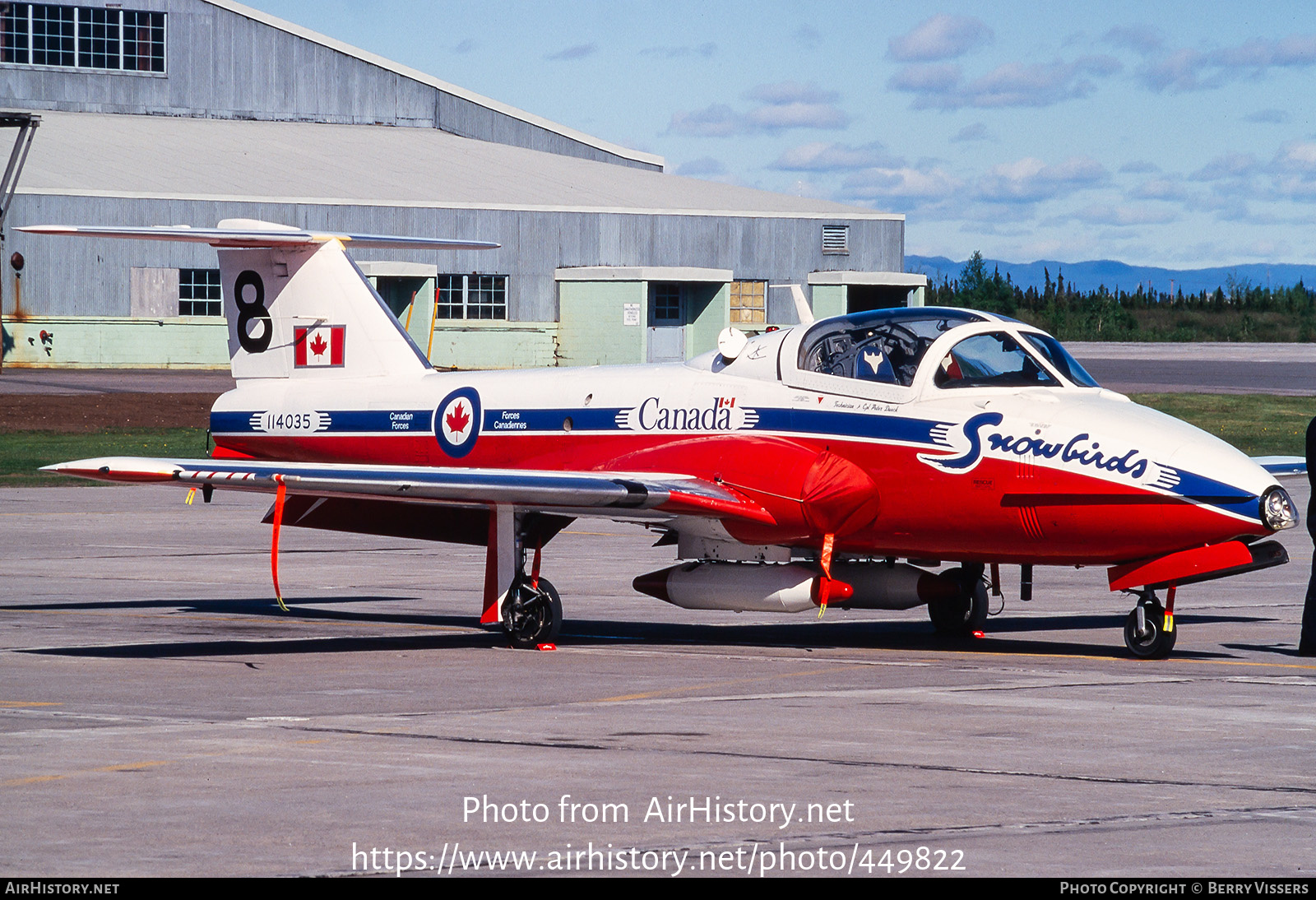 Aircraft Photo of 114035 | Canadair CT-114 Tutor (CL-41A) | Canada - Air Force | AirHistory.net #449822