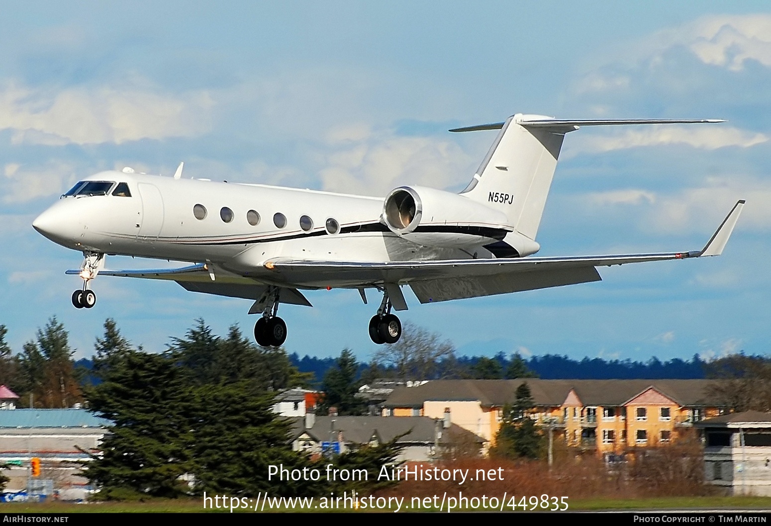 Aircraft Photo of N55PJ | Gulfstream Aerospace G-IV Gulfstream IV | AirHistory.net #449835