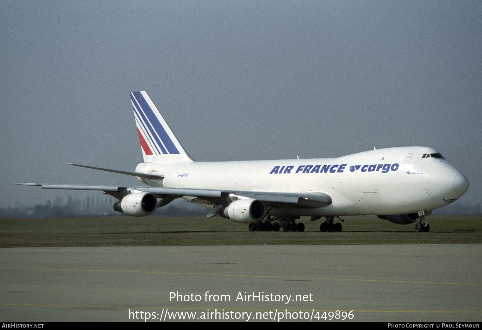 Aircraft Photo of F-BPVV | Boeing 747-228F/SCD | Air France Cargo | AirHistory.net #449896