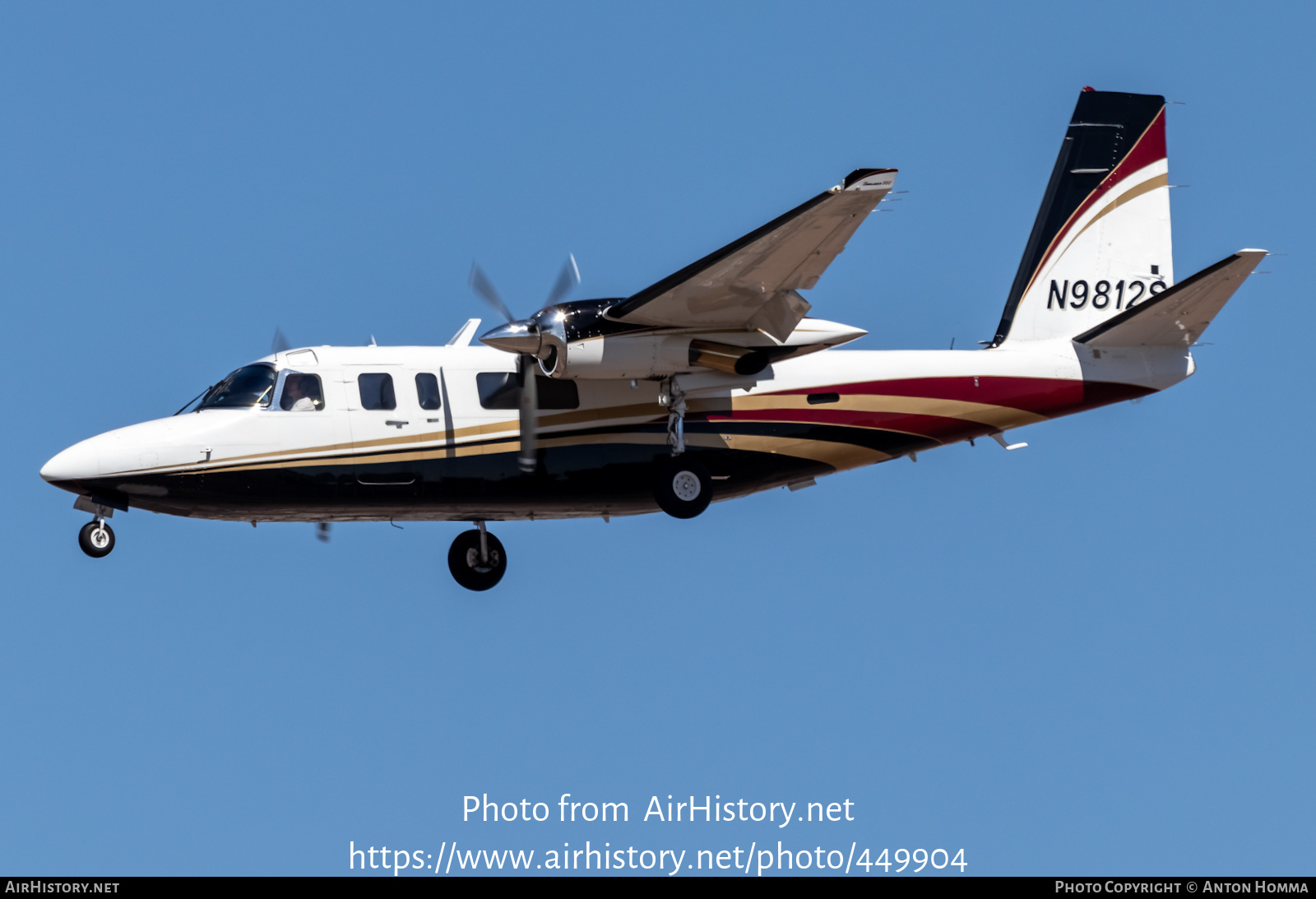 Aircraft Photo of N9812S | Rockwell 695A Jetprop 1000 | AirHistory.net #449904