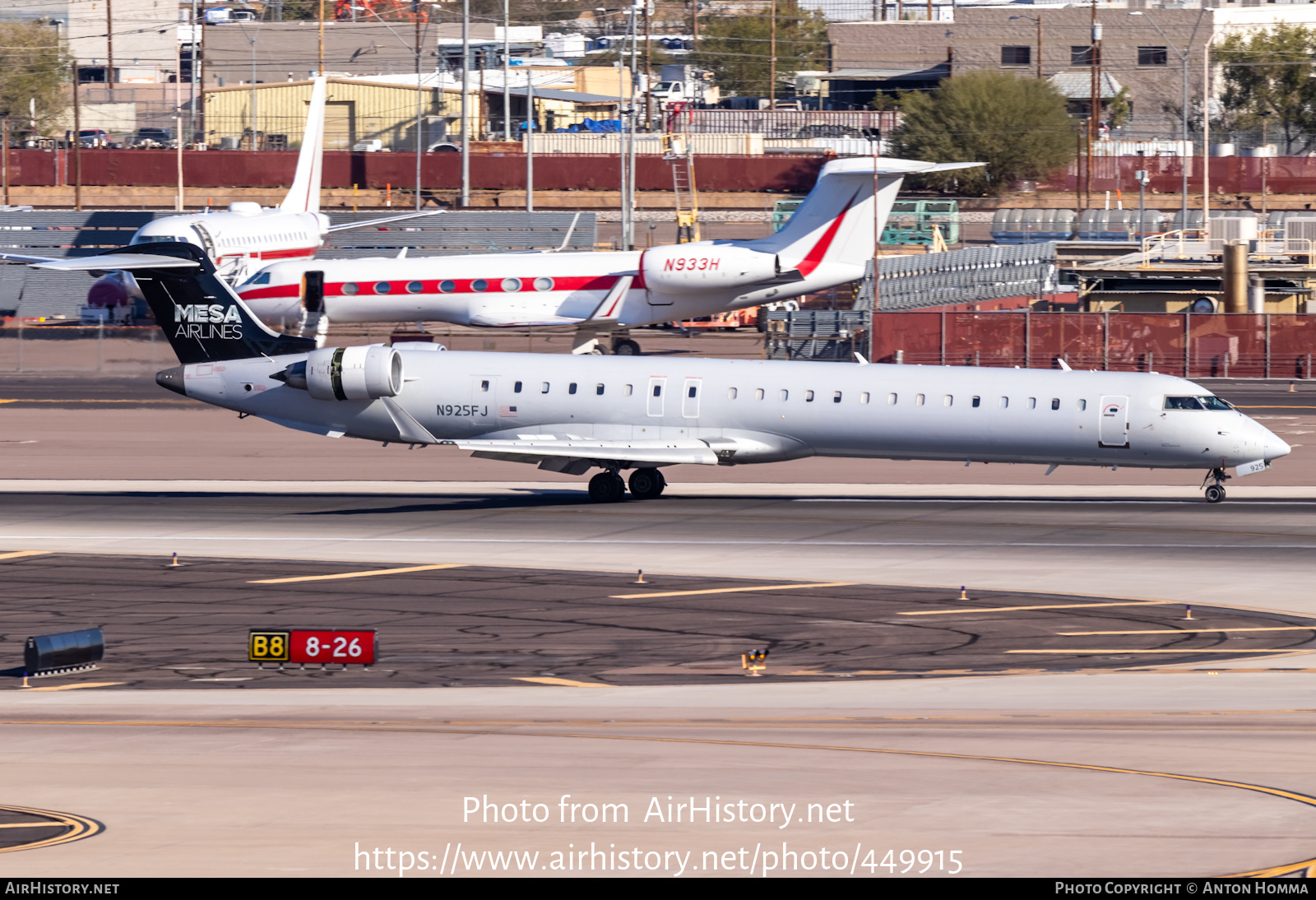 Aircraft Photo of N925FJ | Bombardier CRJ-900LR (CL-600-2D24) | Mesa Airlines | AirHistory.net #449915