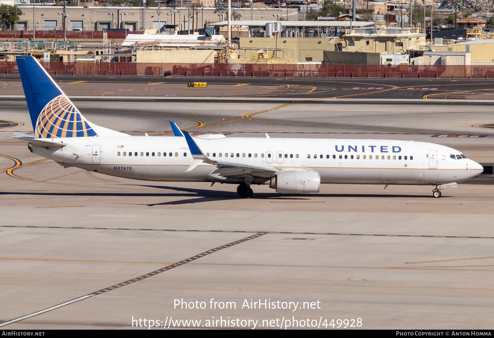 Aircraft Photo of N37470 | Boeing 737-924/ER | United Airlines | AirHistory.net #449928