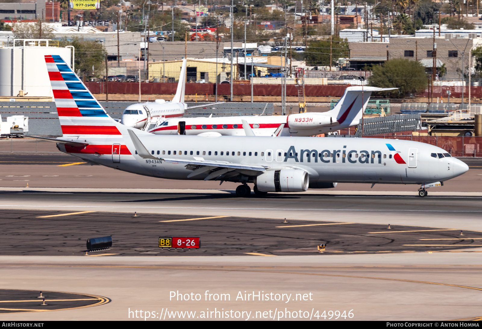 Aircraft Photo of N943AN | Boeing 737-823 | American Airlines | AirHistory.net #449946