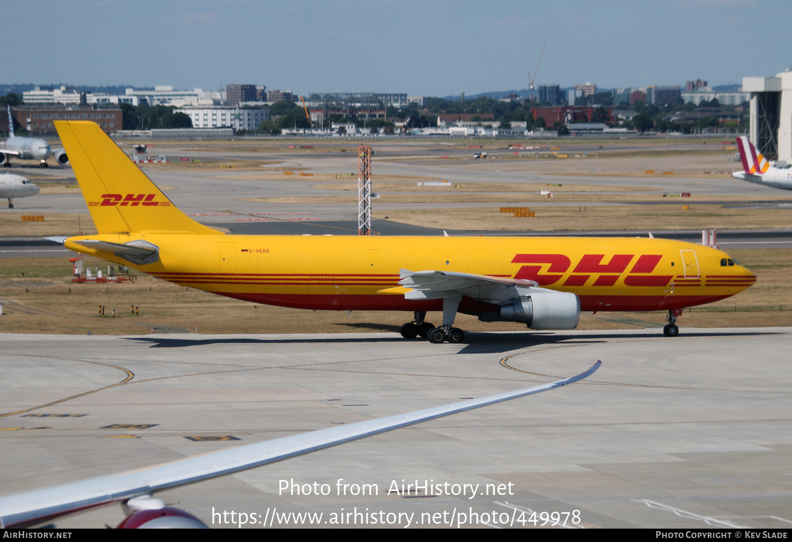 Aircraft Photo of D-AEAS | Airbus A300B4-622R(F) | DHL International | AirHistory.net #449978