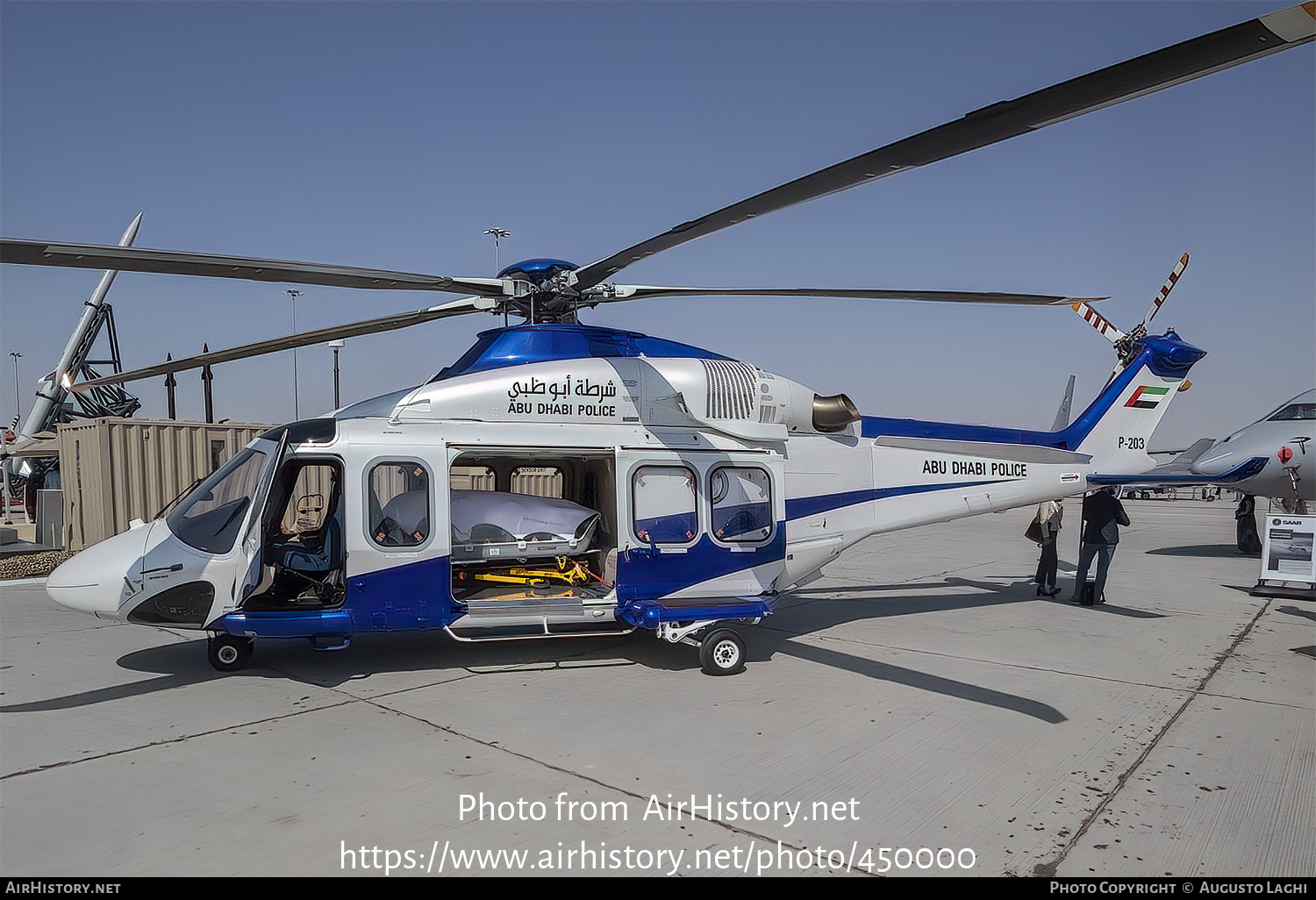 Aircraft Photo of P-203 | AgustaWestland AW-139 | Abu Dhabi - Police | AirHistory.net #450000