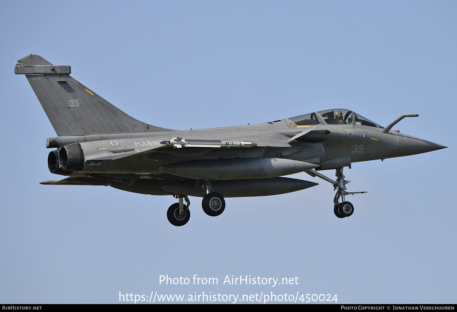 Aircraft Photo of 35 | Dassault Rafale M | France - Navy | AirHistory.net #450024