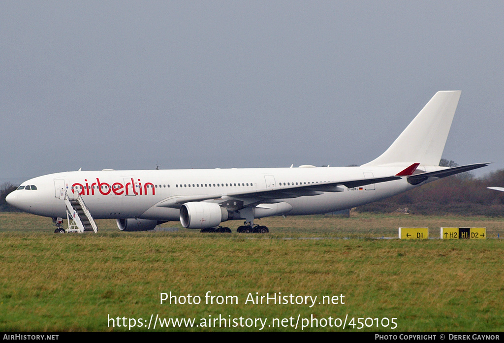 Aircraft Photo of D-ABXG | Airbus A330-223 | Air Berlin | AirHistory.net #450105