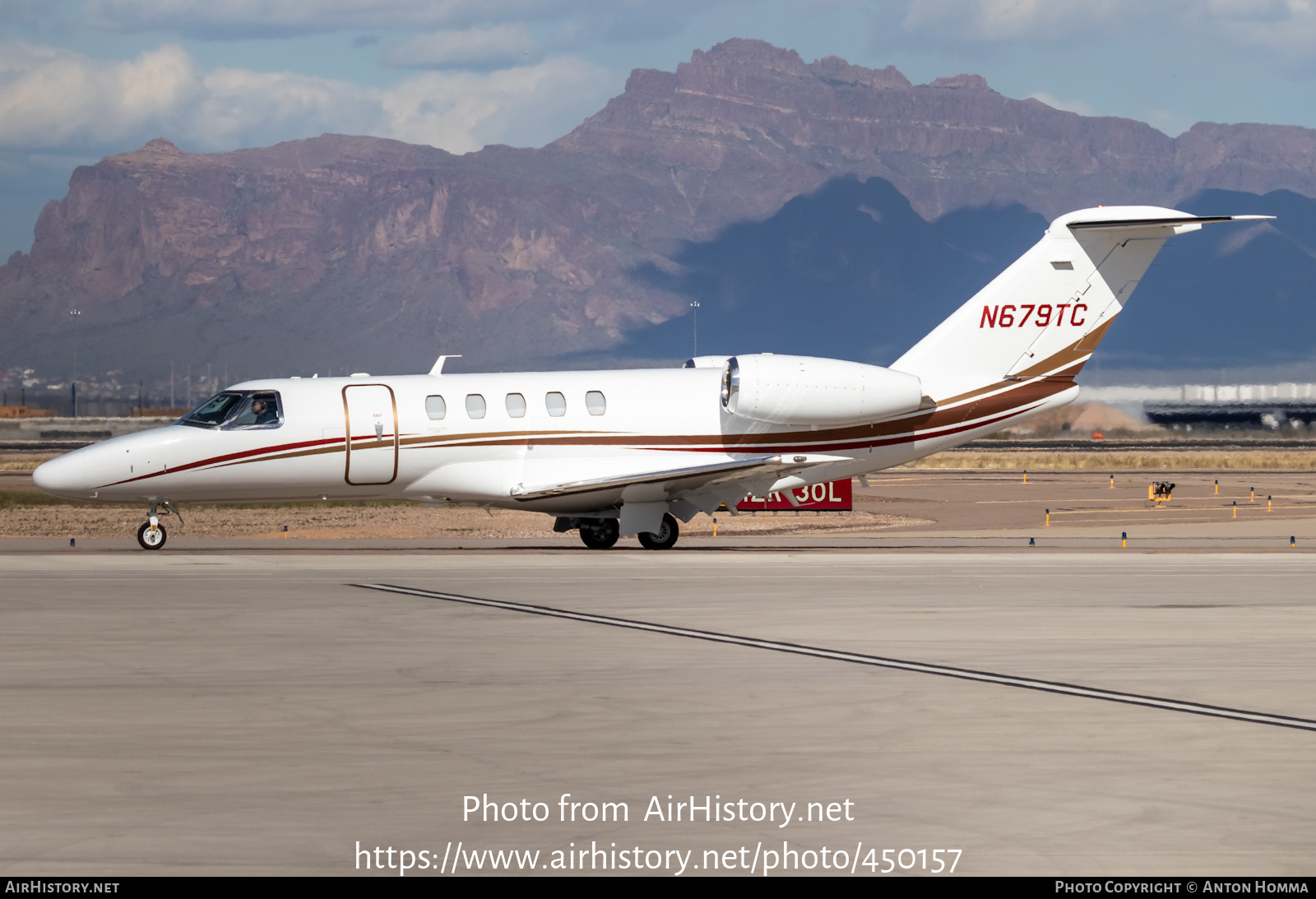 Aircraft Photo of N679TC | Cessna 525C CitationJet CJ4 | AirHistory.net #450157