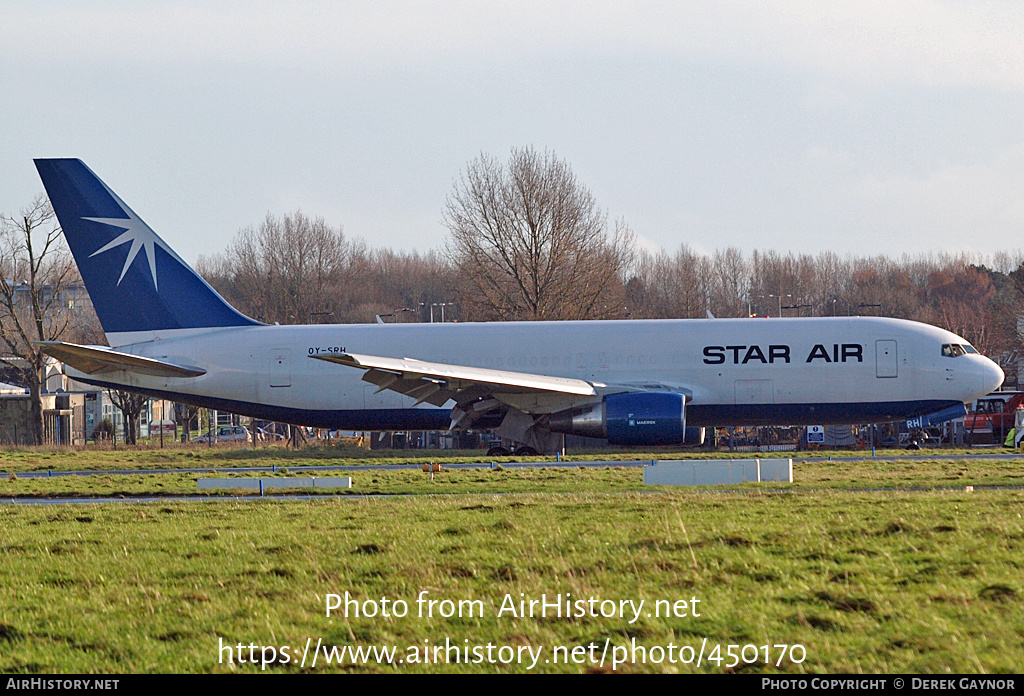 Aircraft Photo of OY-SRH | Boeing 767-204/ER(BDSF) | Star Air | AirHistory.net #450170