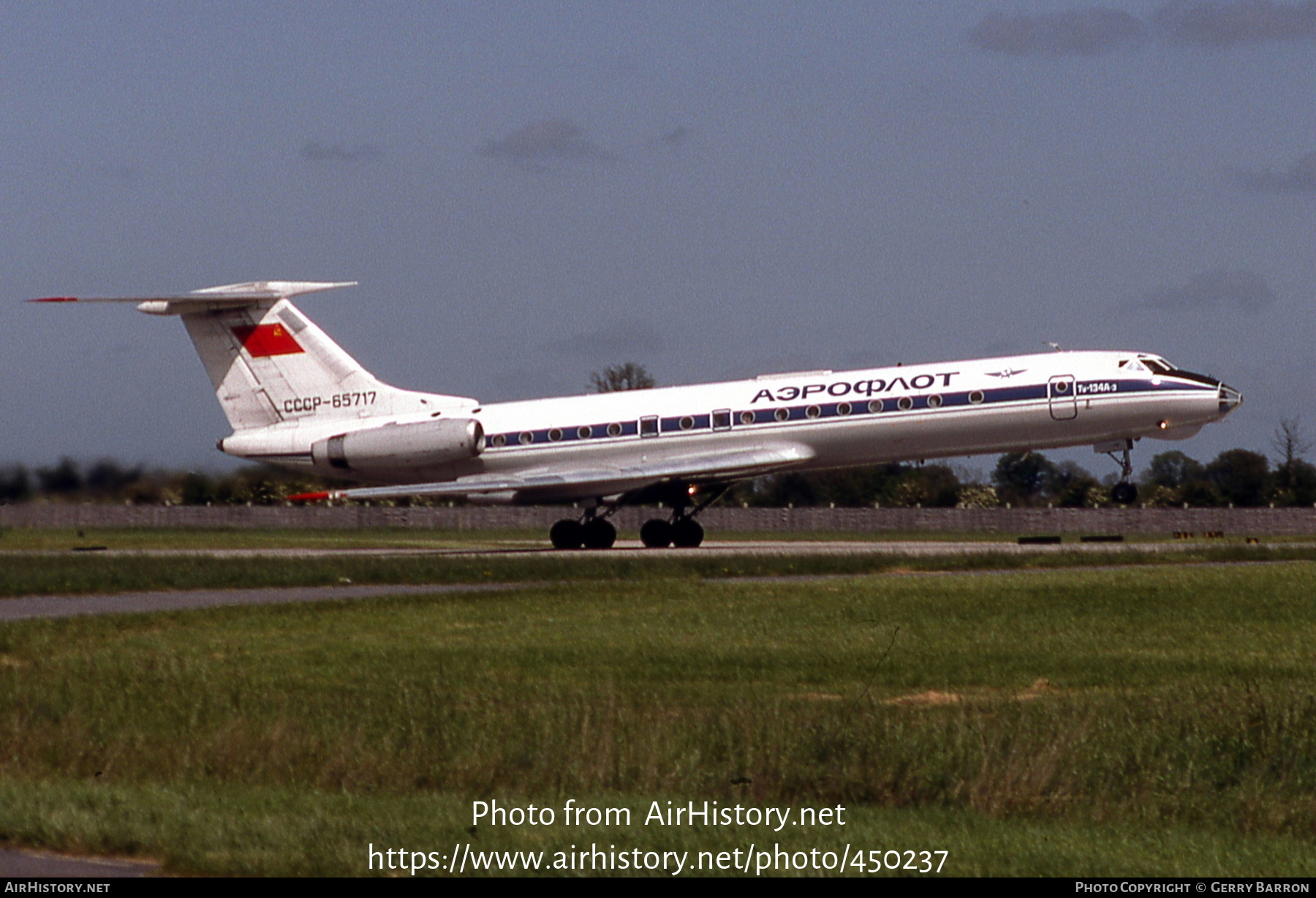 Aircraft Photo of CCCP-65717 | Tupolev Tu-134A-3 | Aeroflot | AirHistory.net #450237