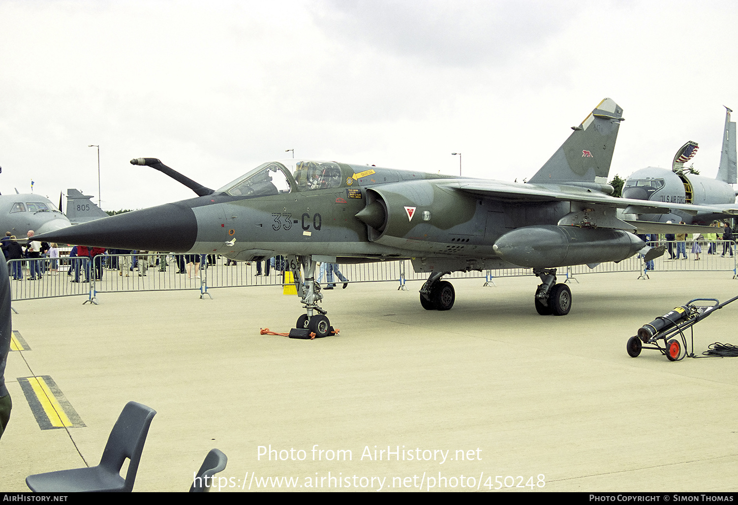 Aircraft Photo of 647 | Dassault Mirage F1CR | France - Air Force | AirHistory.net #450248