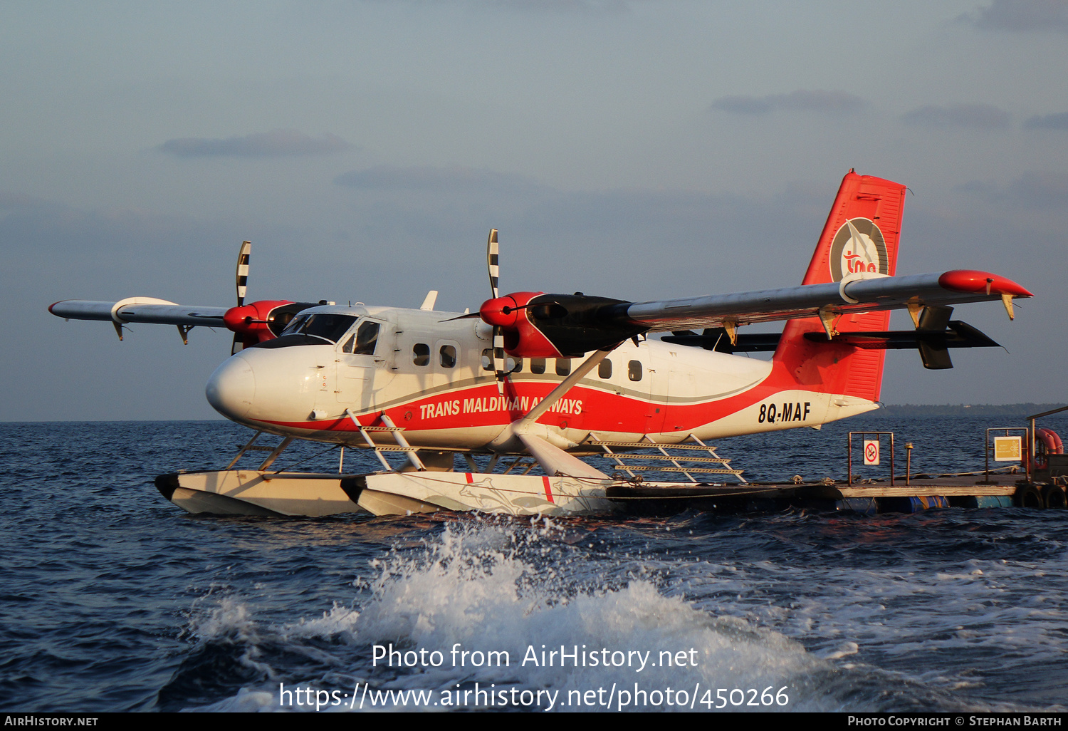 Aircraft Photo of 8Q-MAF | De Havilland Canada DHC-6-300 Twin Otter | Trans Maldivian Airways - TMA | AirHistory.net #450266