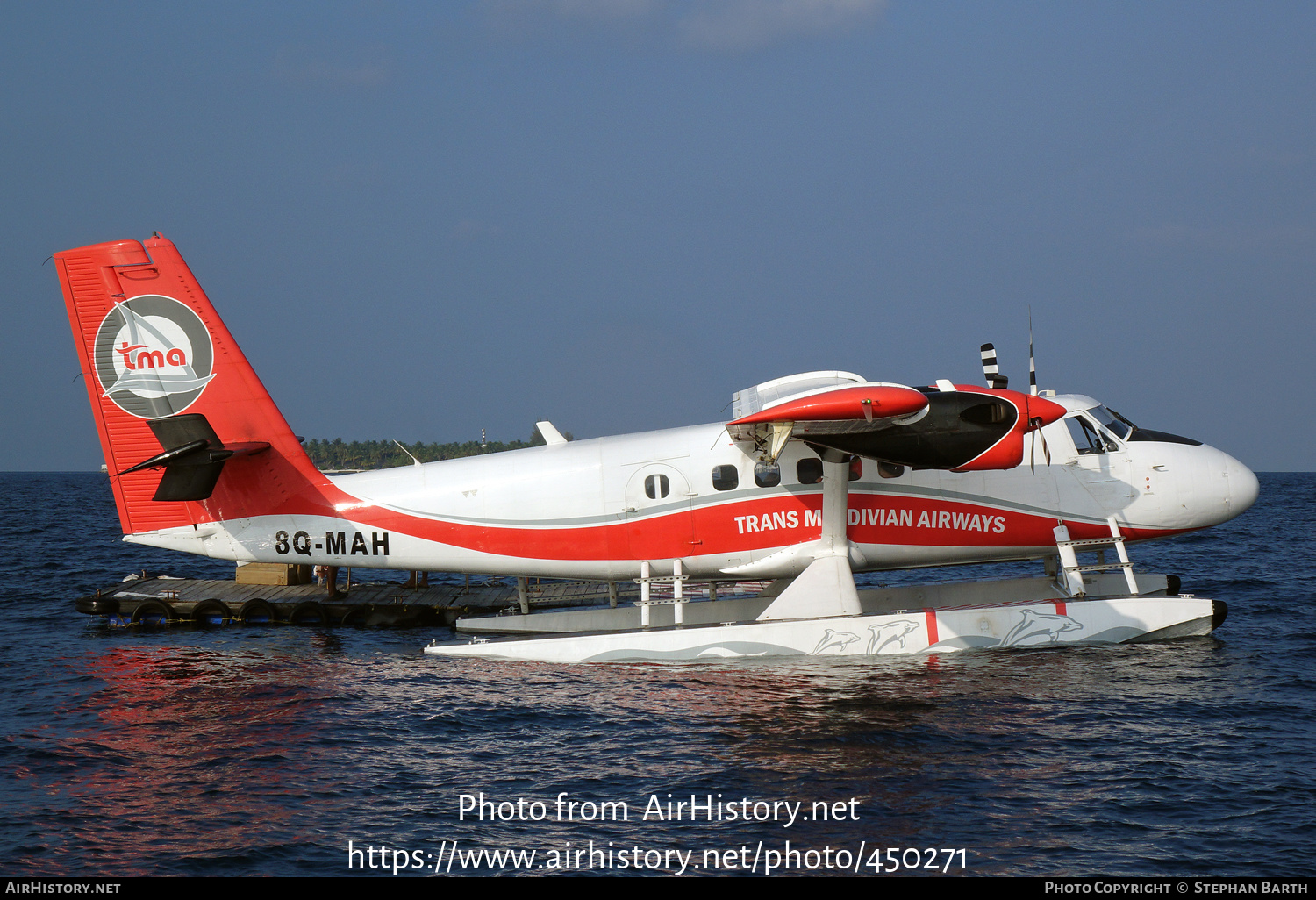 Aircraft Photo of 8Q-MAH | De Havilland Canada DHC-6-300 Twin Otter | Trans Maldivian Airways - TMA | AirHistory.net #450271