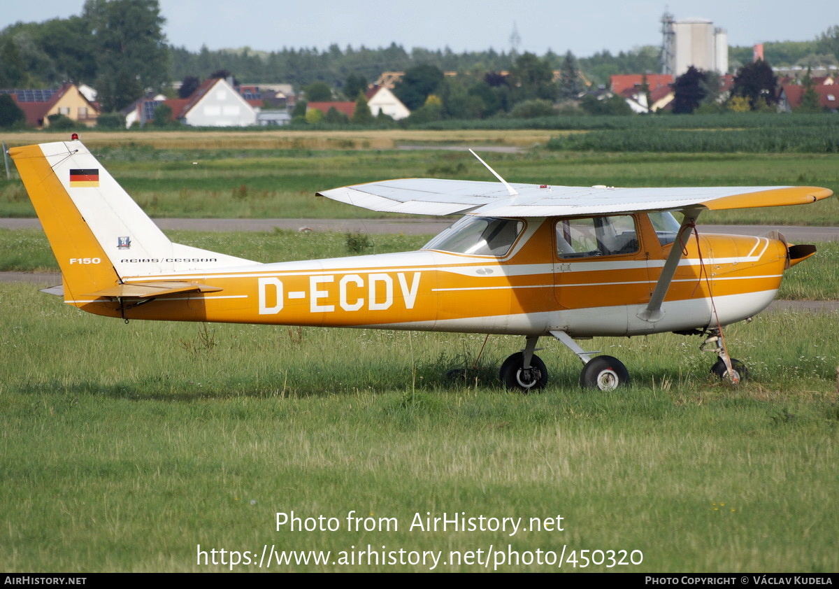 Aircraft Photo of D-ECDV | Reims F150K | AirHistory.net #450320