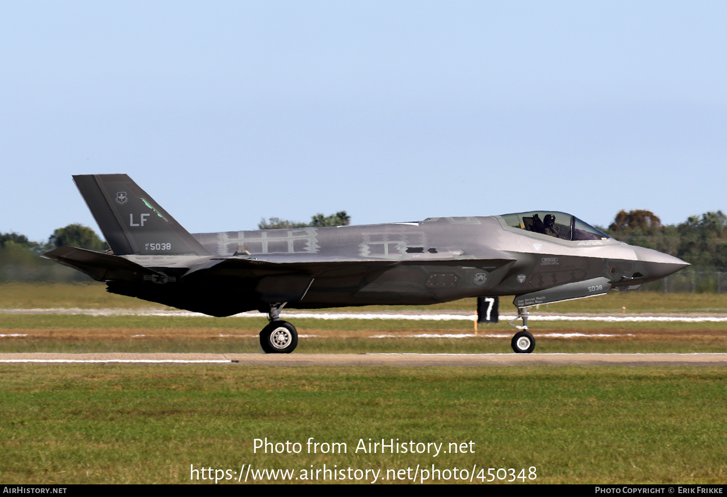 Aircraft Photo of 11-5038 | Lockheed Martin F-35A Lightning II | USA - Air Force | AirHistory.net #450348