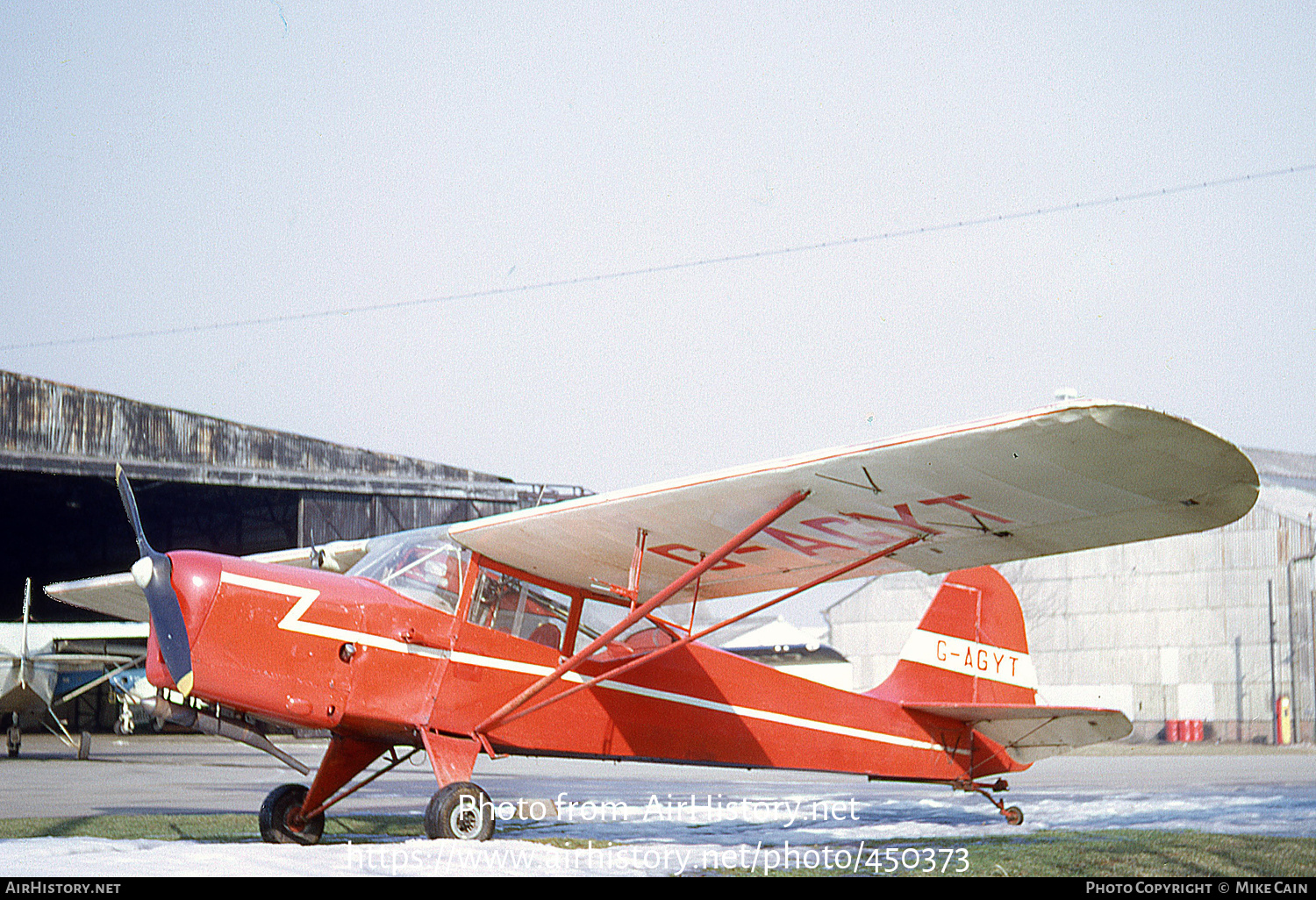 Aircraft Photo of G-AGYT | Auster J-1N Alpha | AirHistory.net #450373